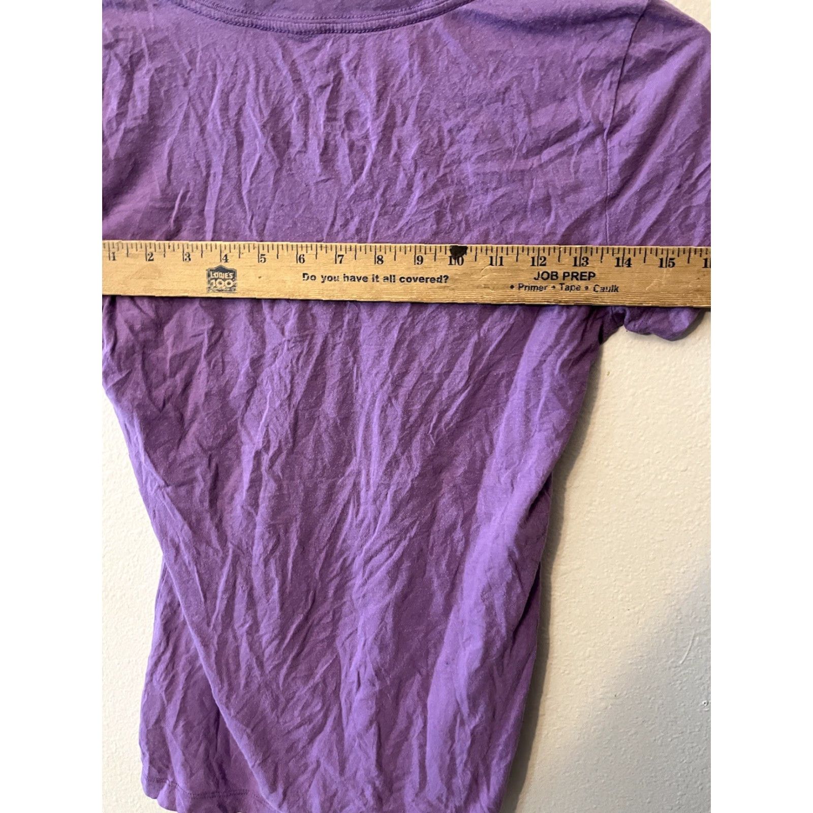Nike VINTAGE Nike T-Shirt Women Small V-Neck Short Sleeve Logo Graphic Purple Activewear Size S / US 4 / IT 40 - 5 Thumbnail