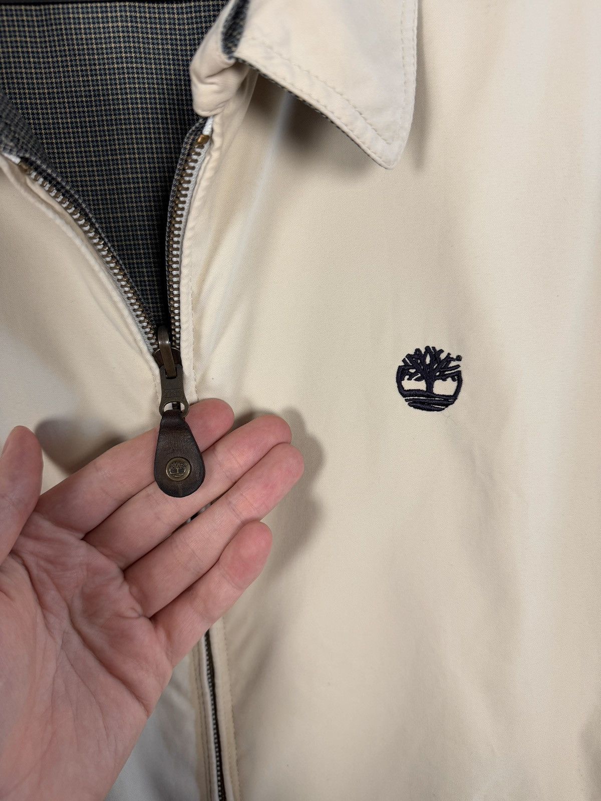 Timberland Timberland Weathergear Vintage 90s Bomber Reversible Jacket Size US L / EU 52-54 / 3 - 7 Thumbnail