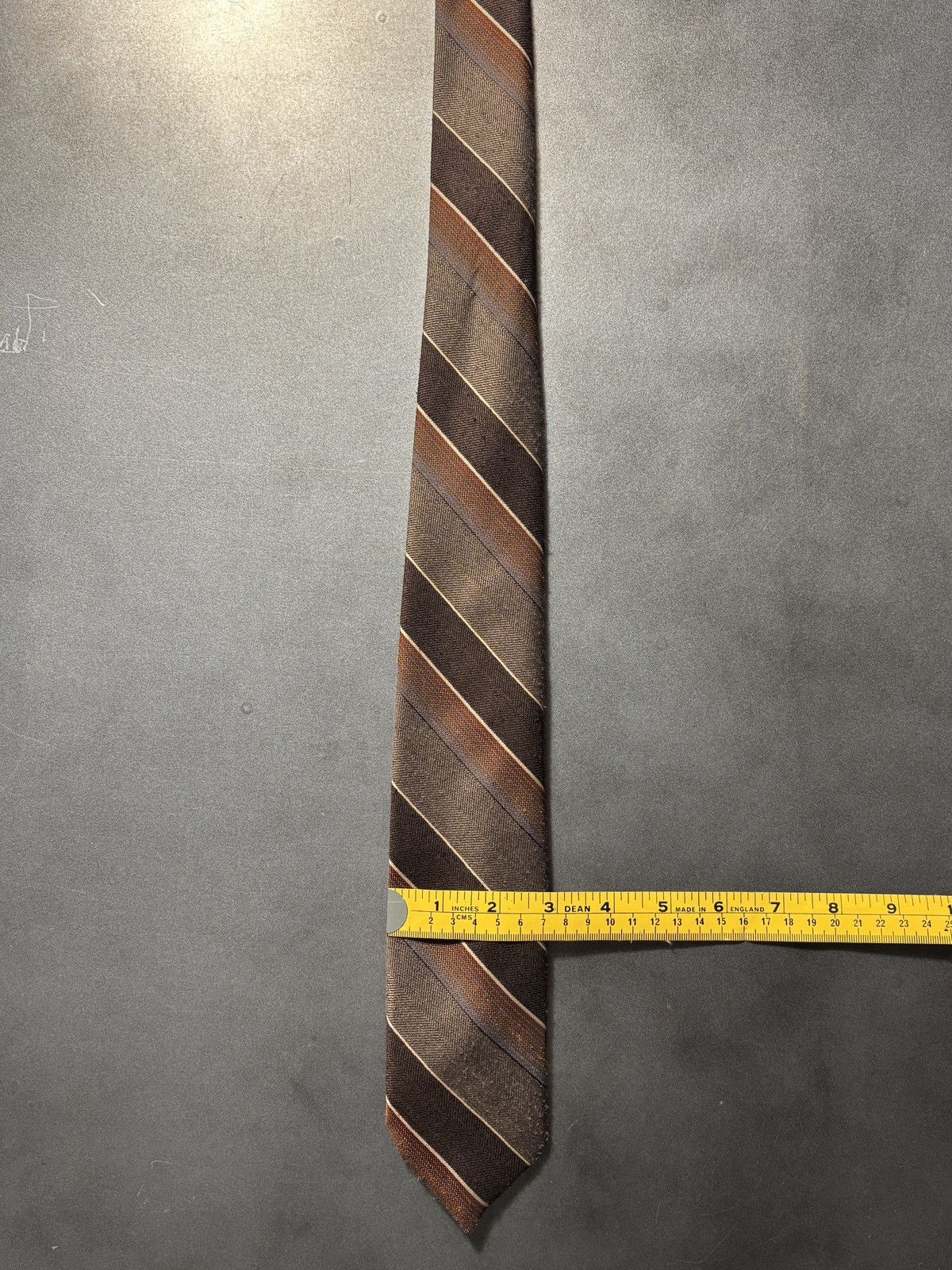 Louis Feraud Vintage Louis Feraud Tie 1960s Striped Necktie 1970s Size ONE SIZE - 6 Thumbnail