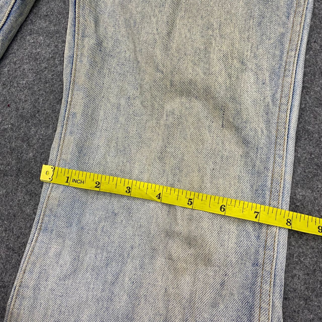 Big John 💥Best Offer💥Vintage Big John Bootcut Distressed Denim Size US 32 / EU 48 - 8 Thumbnail