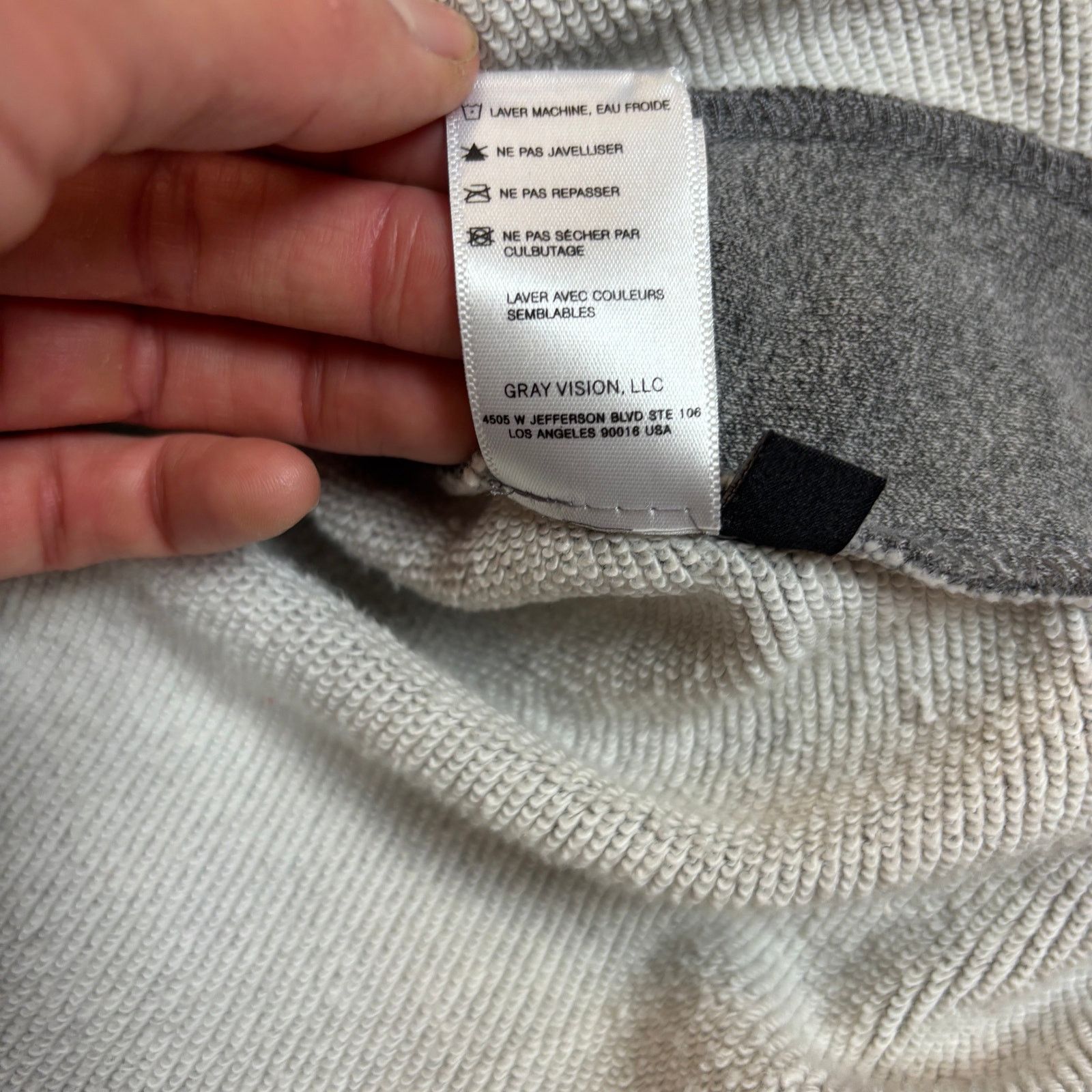 John Elliott John Elliott Gray Hoodie Sweatshirt Men's 3 / L Minimalist Size US L / EU 52-54 / 3 - 9 Thumbnail