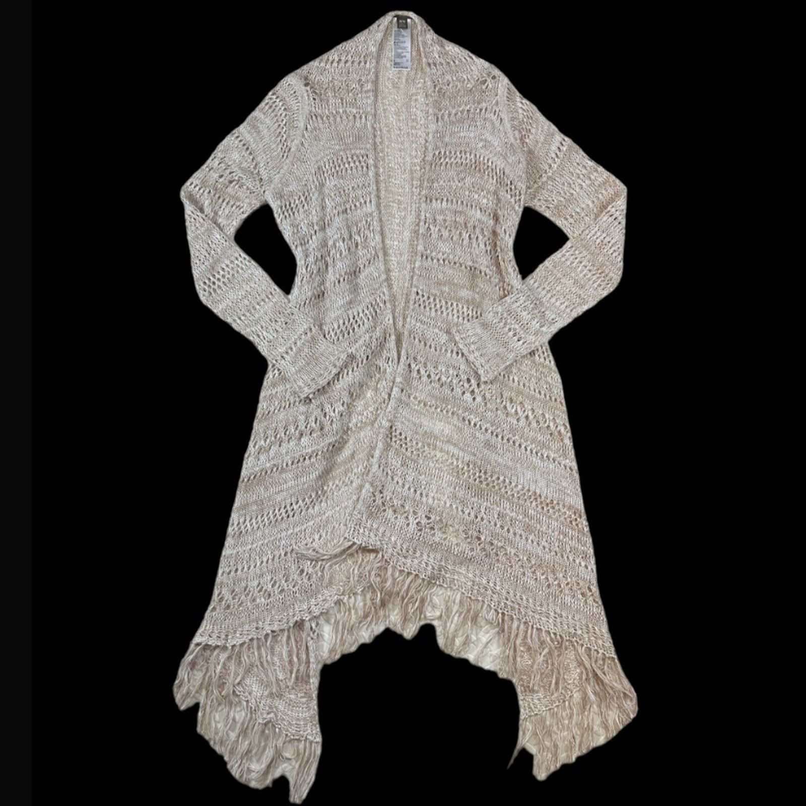 Tommy Bahama Tommy Bahama Khaki/Tan Sweater Cardigan | Size M Size M / US 6-8 / IT 42-44 - 1 Thumbnail