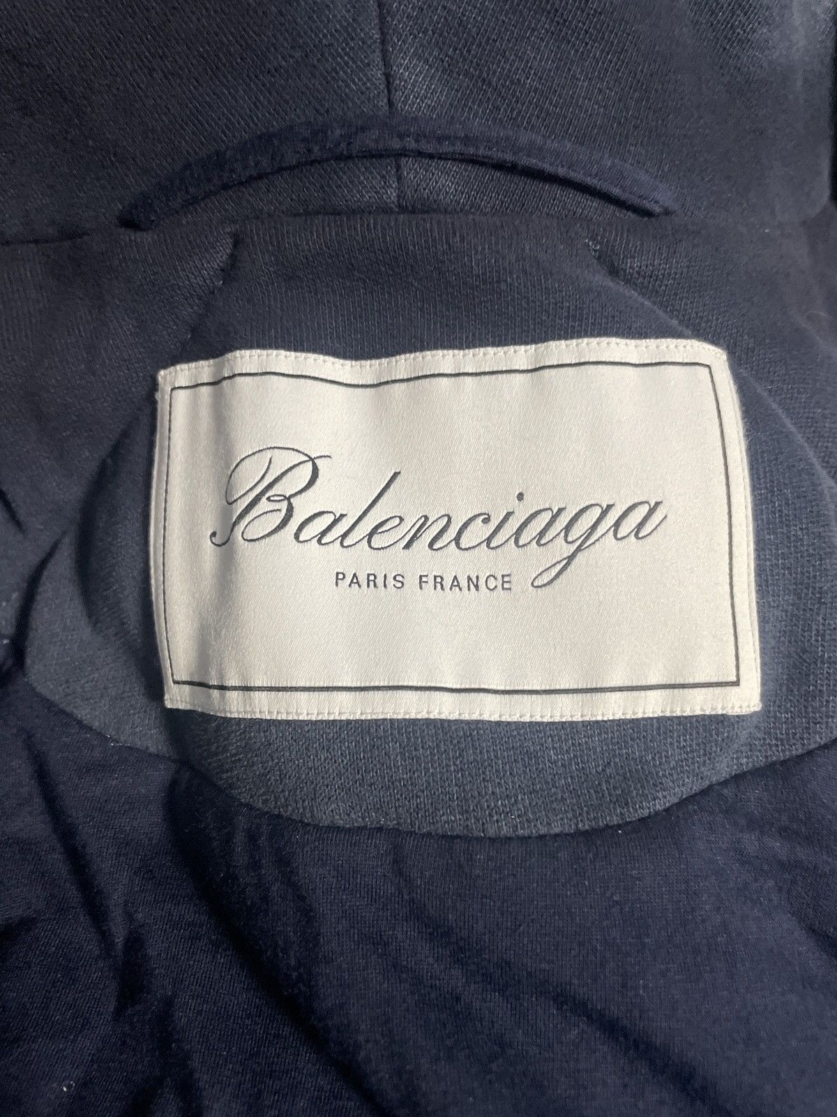 Balenciaga Balenciaga Prototype “Couture” Molleton Highneck Coat Size US S / EU 44-46 / 1 - 6 Thumbnail