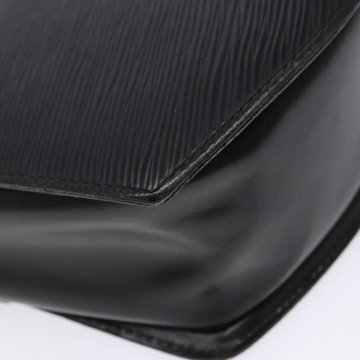 Louis Vuitton LOUIS VUITTON Epi Tilsitt Shoulder Bag Black M52482 Size ONE SIZE - 13 Thumbnail
