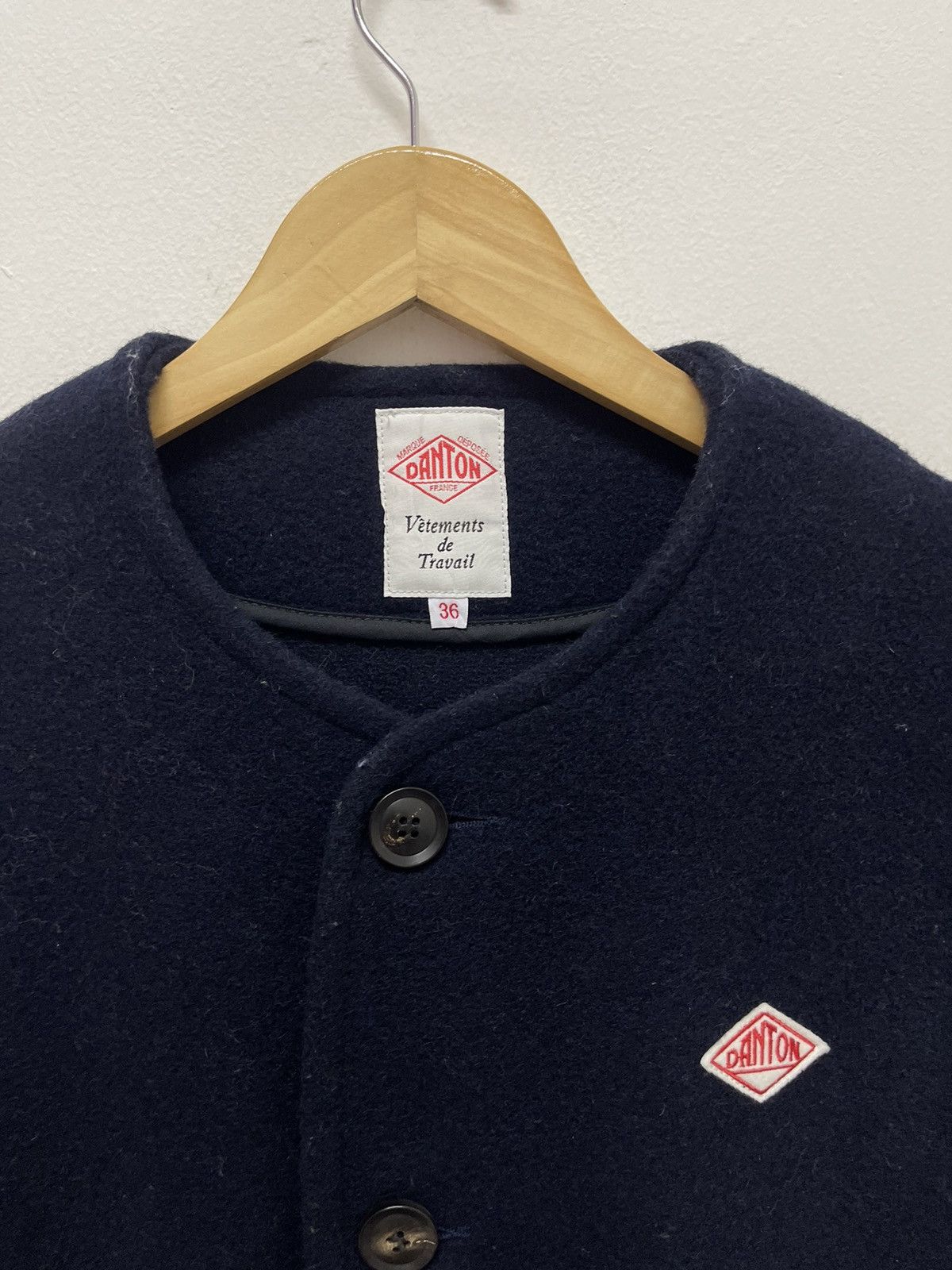 Danton Vintage DANTON Wool Jacket Size M / US 6-8 / IT 42-44 - 2 Thumbnail