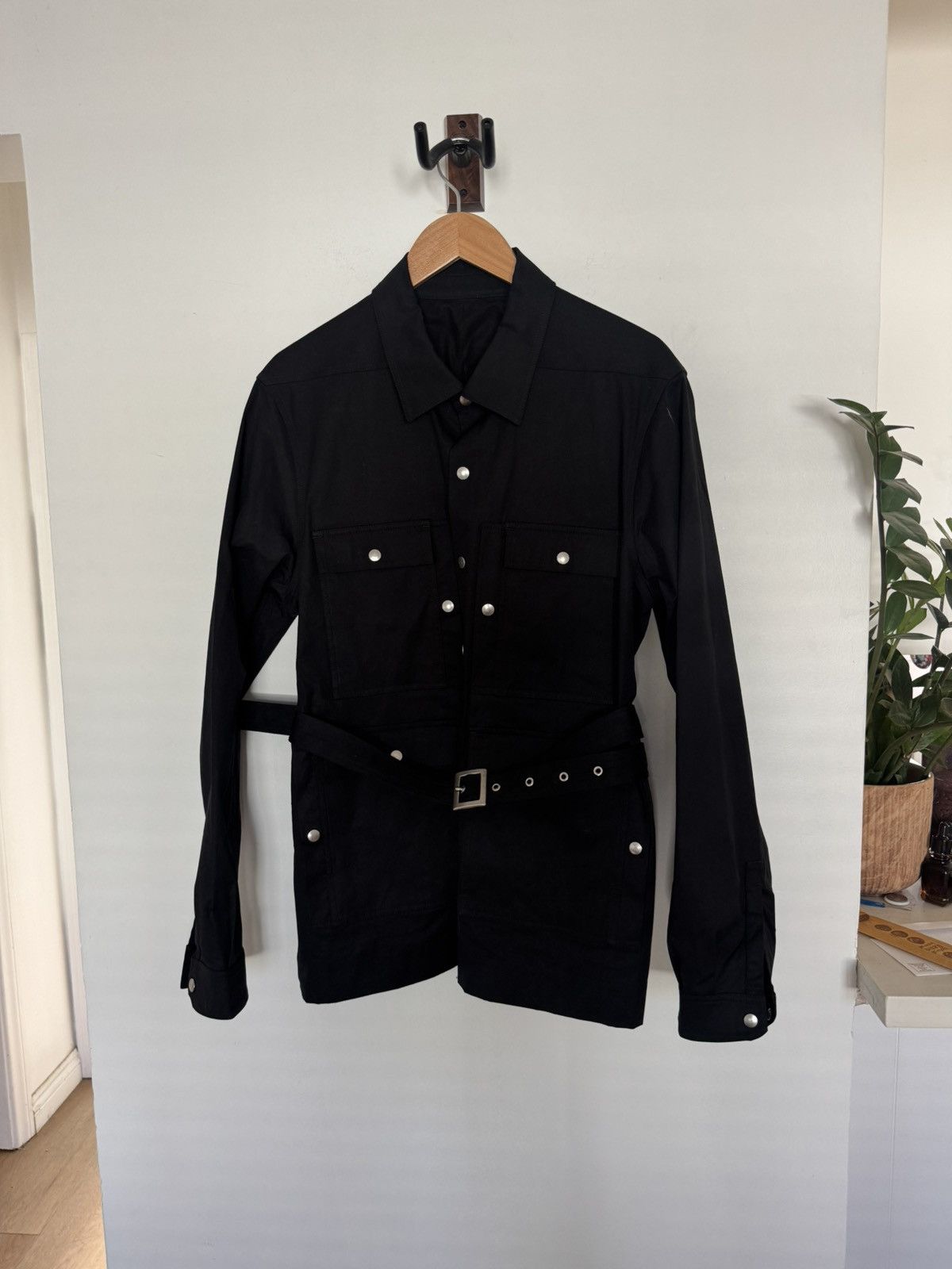 Rick Owens Belted coat Size US M / EU 48-50 / 2 - 2 Thumbnail