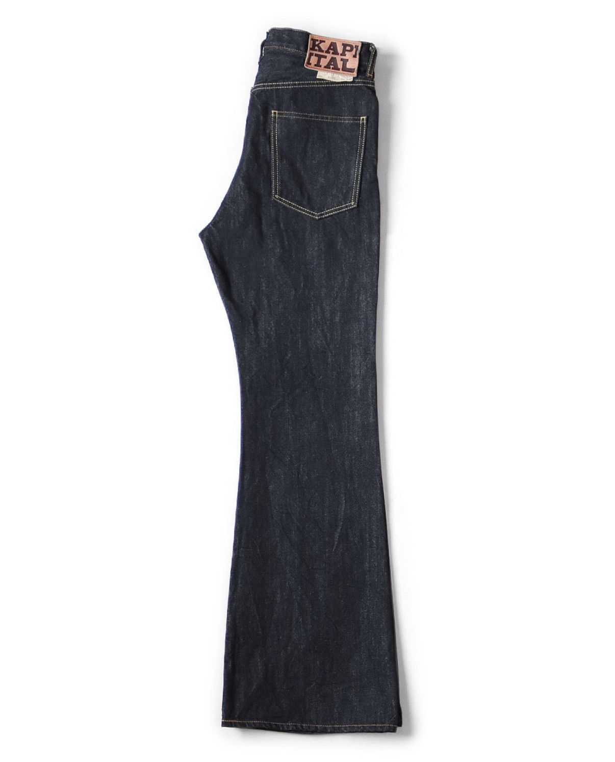 Kapital 32inch Kapital 14oz Denim 5P Okabellbo Fleur pants Size US 32 / EU 48 - 1 Thumbnail