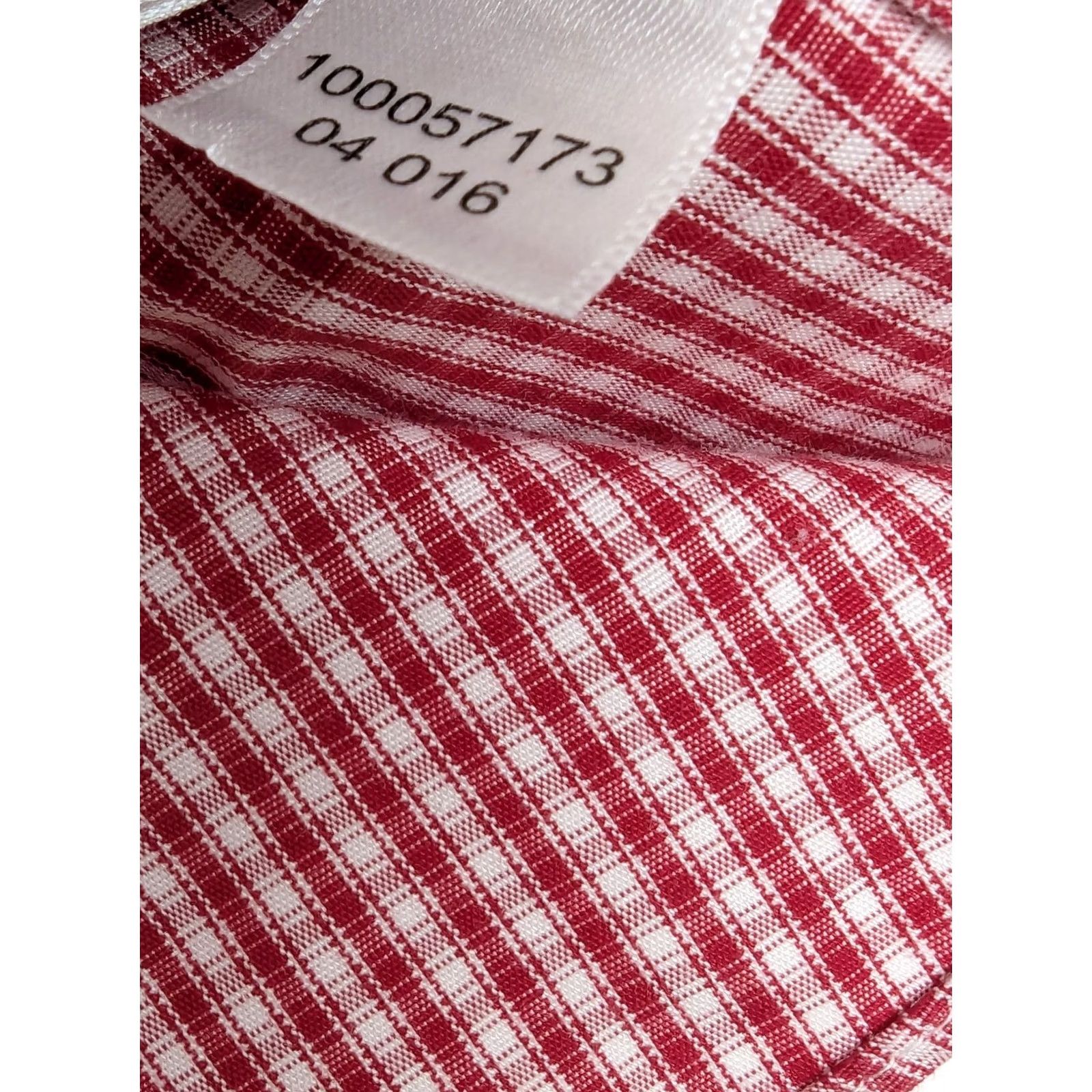 Brooks Brothers Brooks Brothers Regent Fit Button-Down Shirt Men 2XL Red & White Gingham Check Polo Shirt Size US XXL / EU 58 / 5 - 4 Thumbnail