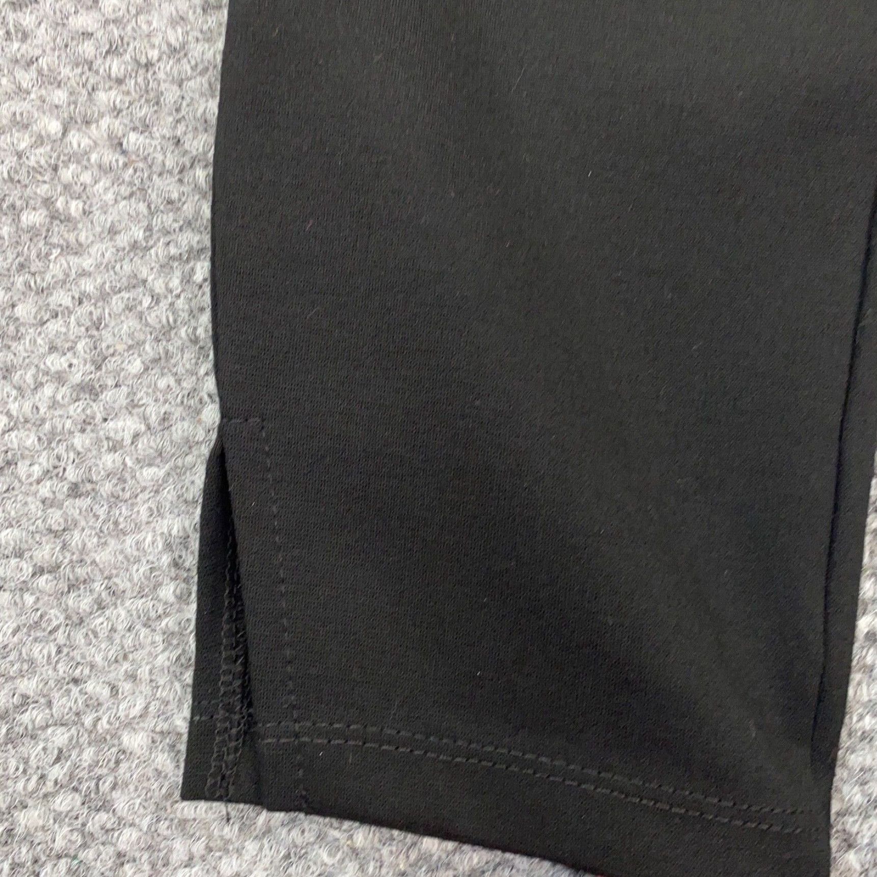 Vintage Chatoyant Womens Leggings Small Black Mid-Rise Back Pockets Stretch Size 28" / US 6 / IT 42 - 5 Thumbnail