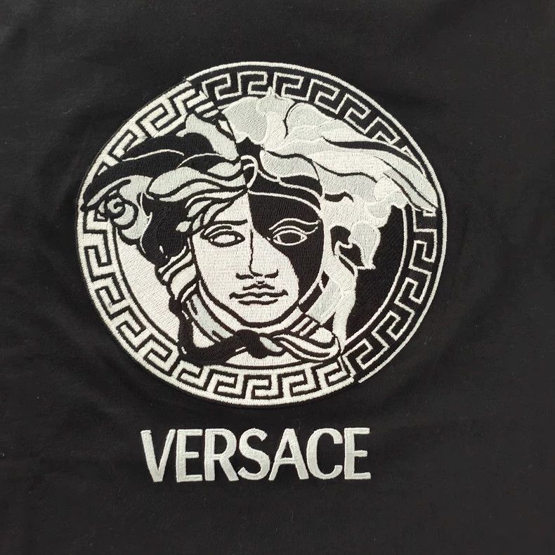 Versace Versace Medusa embroidered short-sleeved T-shirt Size US XS / EU 42 / 0 - 5 Thumbnail