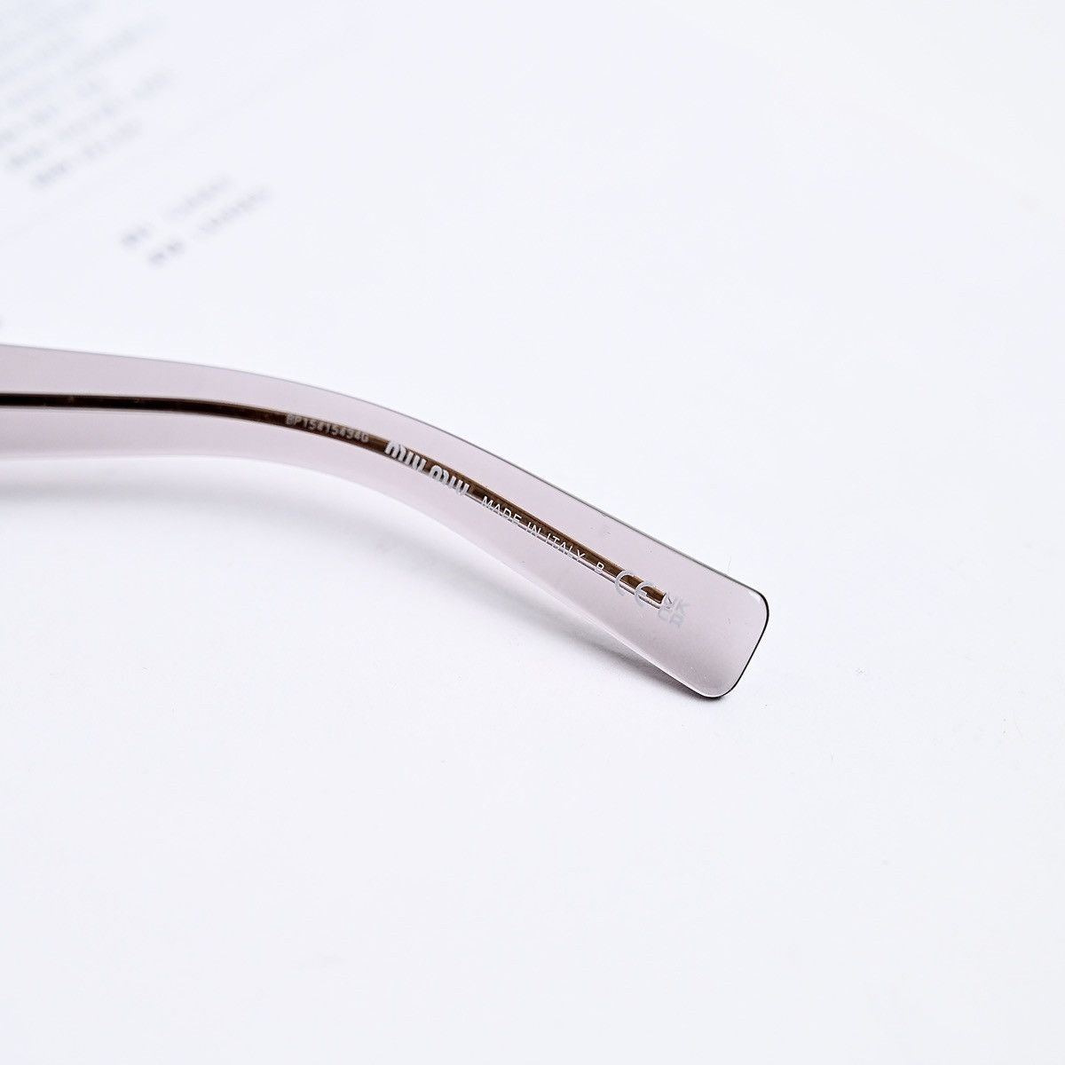 Miu Miu MIU MIU 0MU 14ZS SUNGLASSES Size ONE SIZE - 7 Thumbnail