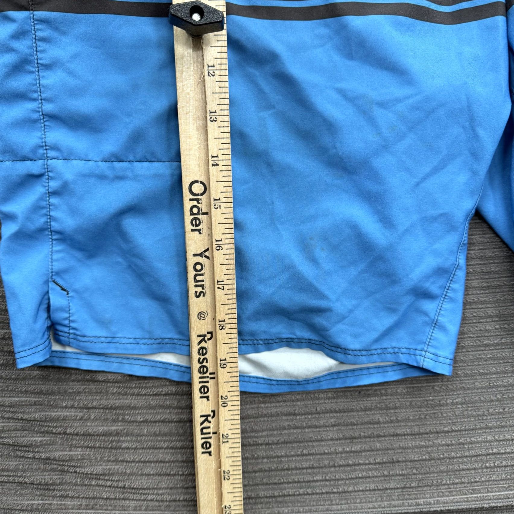 Patagonia Patagonia Board Shorts Mens 36 Blue Black Palm Print Swim Trunks Surf Pocket Size US 36 / EU 52 - 5 Thumbnail