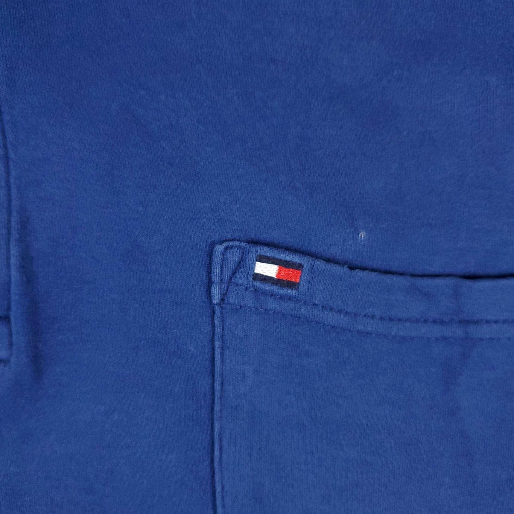 Tommy Hilfiger Tommy Hilfiger Polo Shirt Adult Large Blue Solid Short Sleeve Mens Size US L / EU 52-54 / 3 - 2 Thumbnail