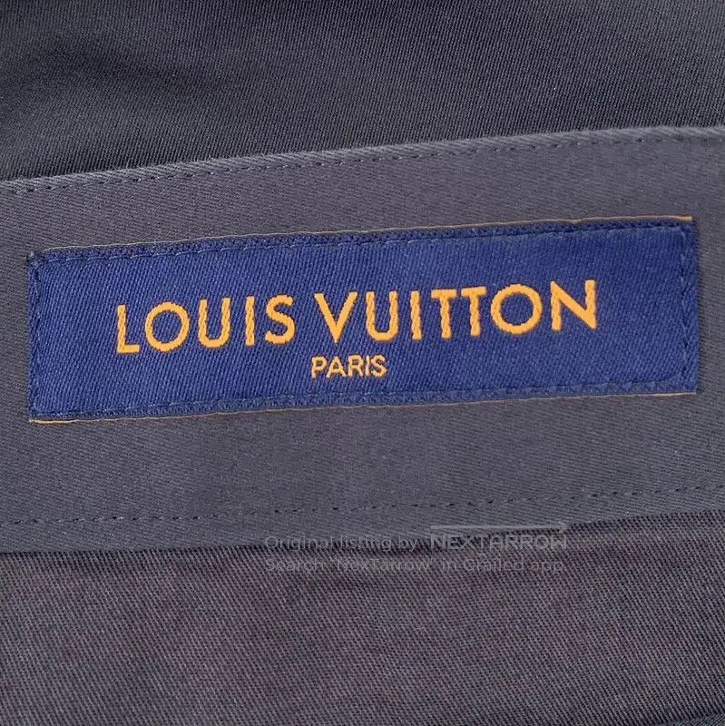 Louis Vuitton Louis Vuitton Gray Cotton Casual Pants for Men . Size US 32 / EU 48 - 6 Thumbnail