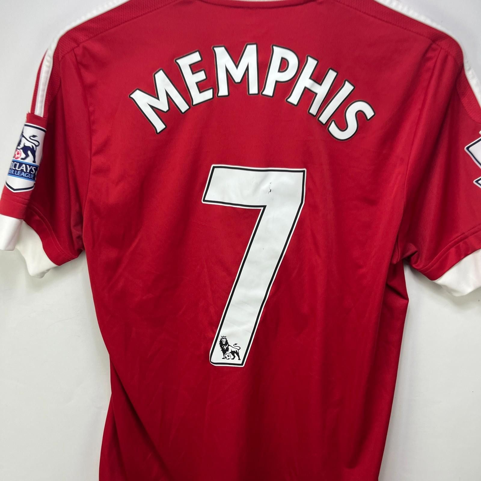 Designer ADIDAS 2015-16 MANCHESTER UNITED *MEMPHIS* Jersey Medium Size ONE SIZE - 9 Thumbnail