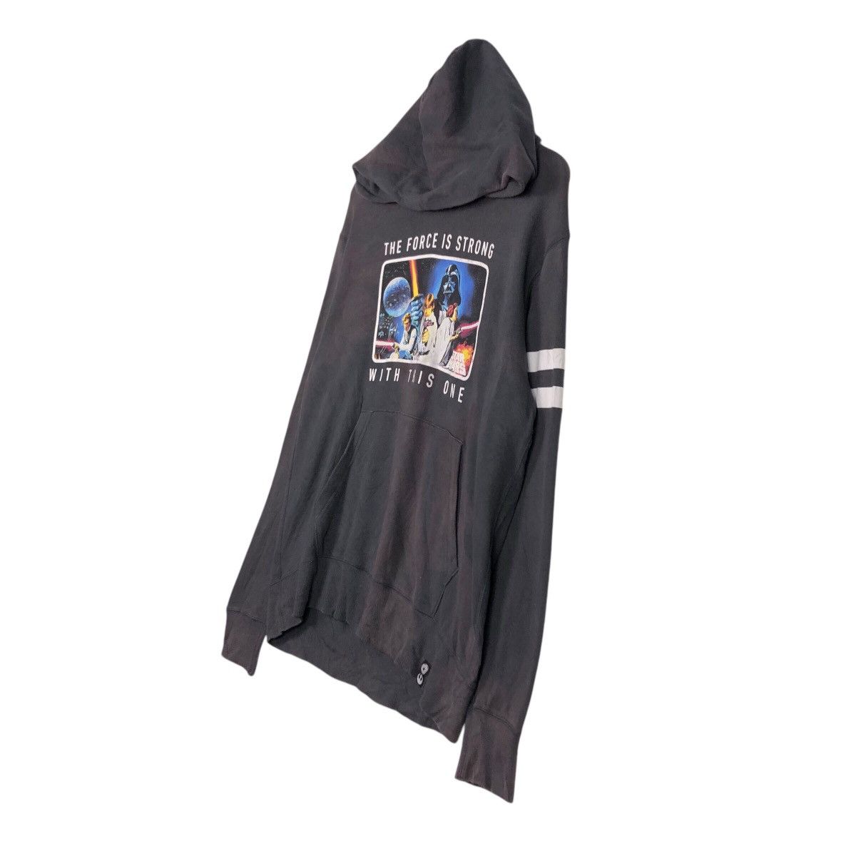 Japanese Brand × Vintage 📌Vintage Hoodie Sweatshirt Star Wars Big Logo Size US L / EU 52-54 / 3 - 3 Thumbnail