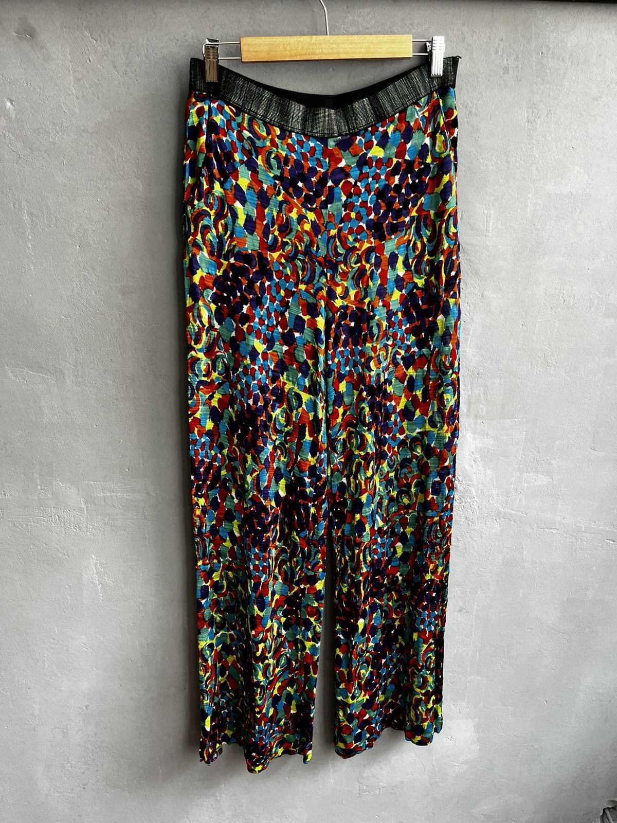 Designer × Missoni × Other Missoni Pink Knit Chevron Pants Size 30" / US 8 / IT 44 - 10 Thumbnail