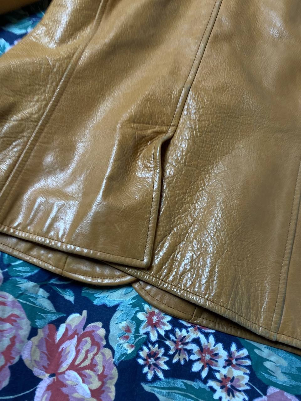 Gap VINTAGE GAP AVANT-GARDE LEATHER Y2K JACKET Size XS / US 0-2 / IT 36-38 - 19 Thumbnail