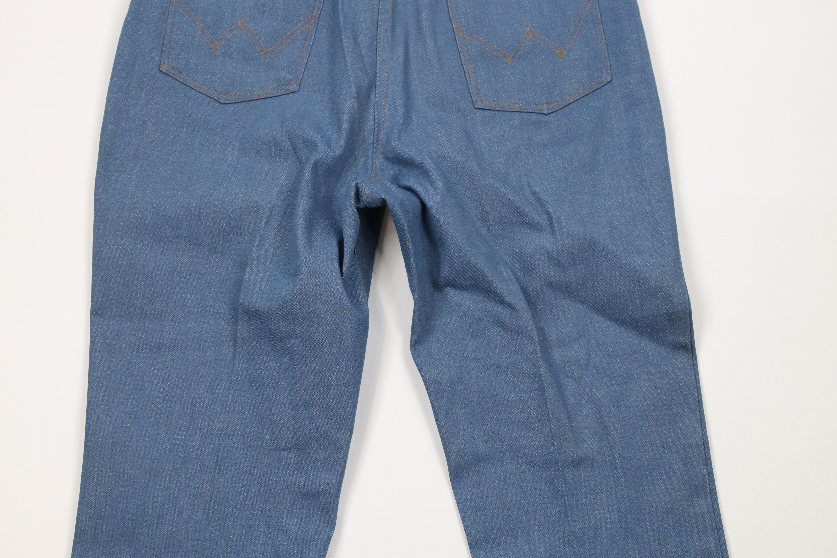 Vintage Vintage 70s Wrangler Wide Leg Bell Bottoms Denim Jeans USA Size US 34 / EU 50 - 13 Thumbnail