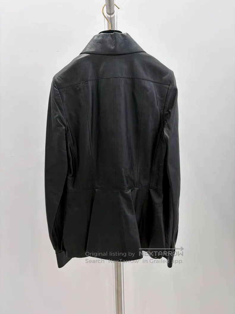 Chanel Chanel Glazed button black skirt leather jacket Size XS / US 0-2 / IT 36-38 - 2 Thumbnail
