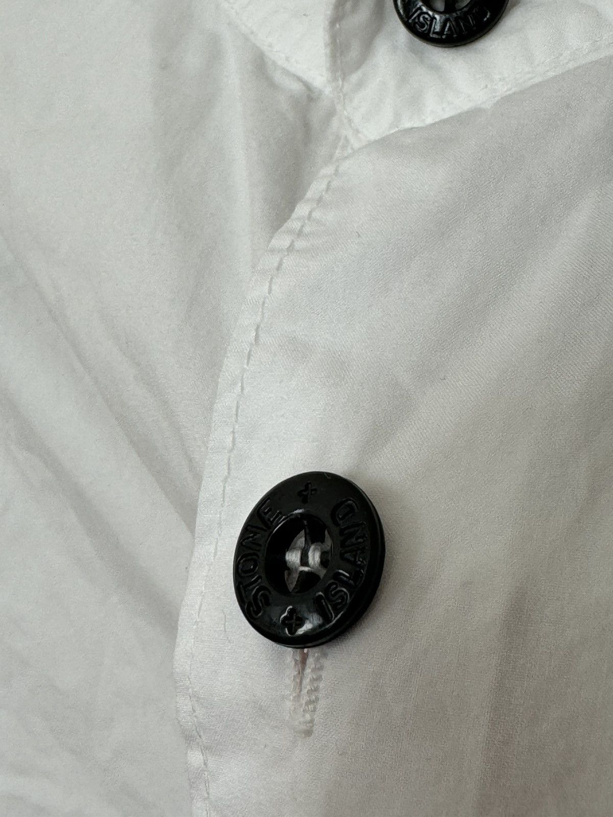 Stone Island Stone Island white shirt with logo Size US M / EU 48-50 / 2 - 5 Thumbnail