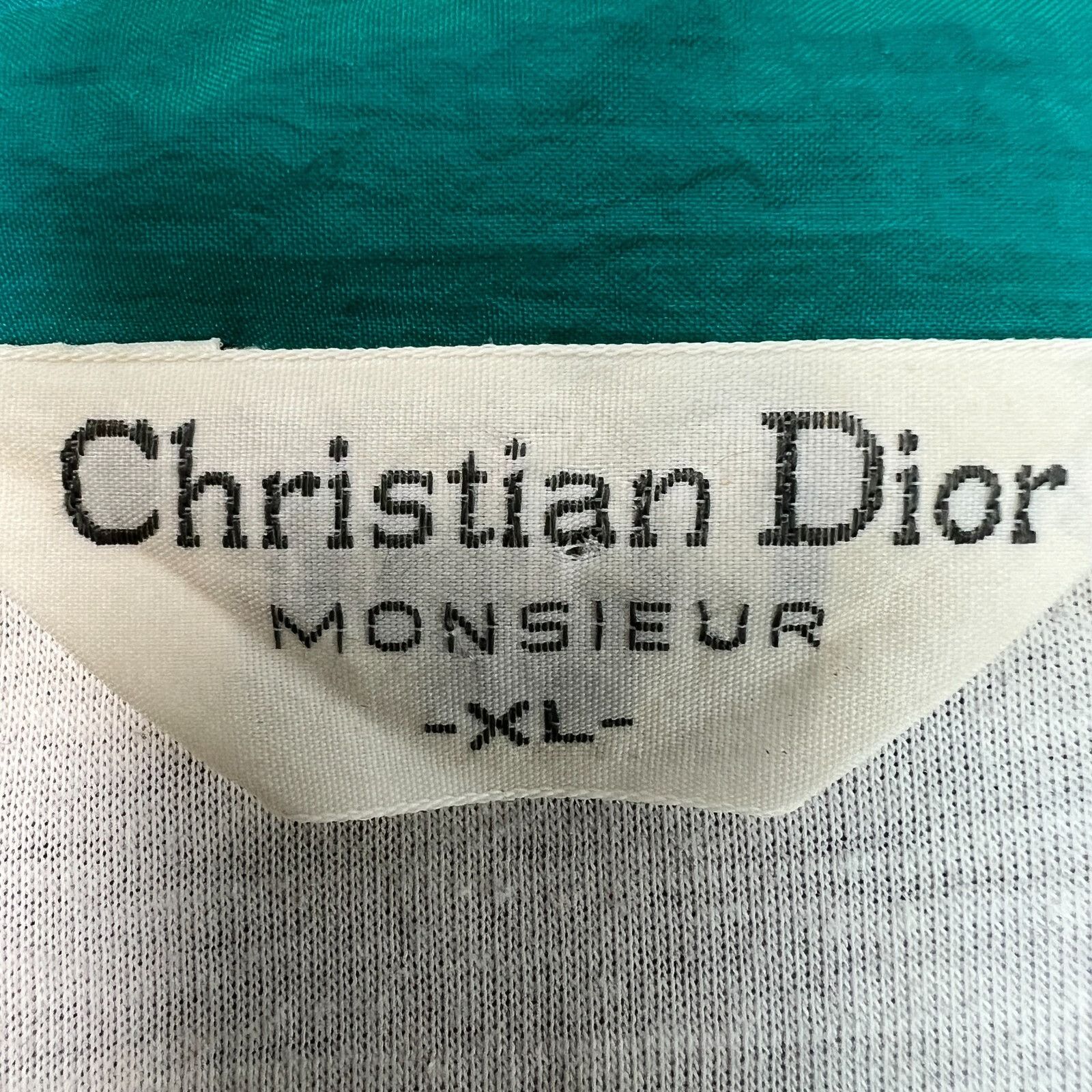 Dior Vintage Christian Dior Jacket Mens XL Blue Windbreaker Full Size US XL / EU 56 / 4 - 7 Thumbnail