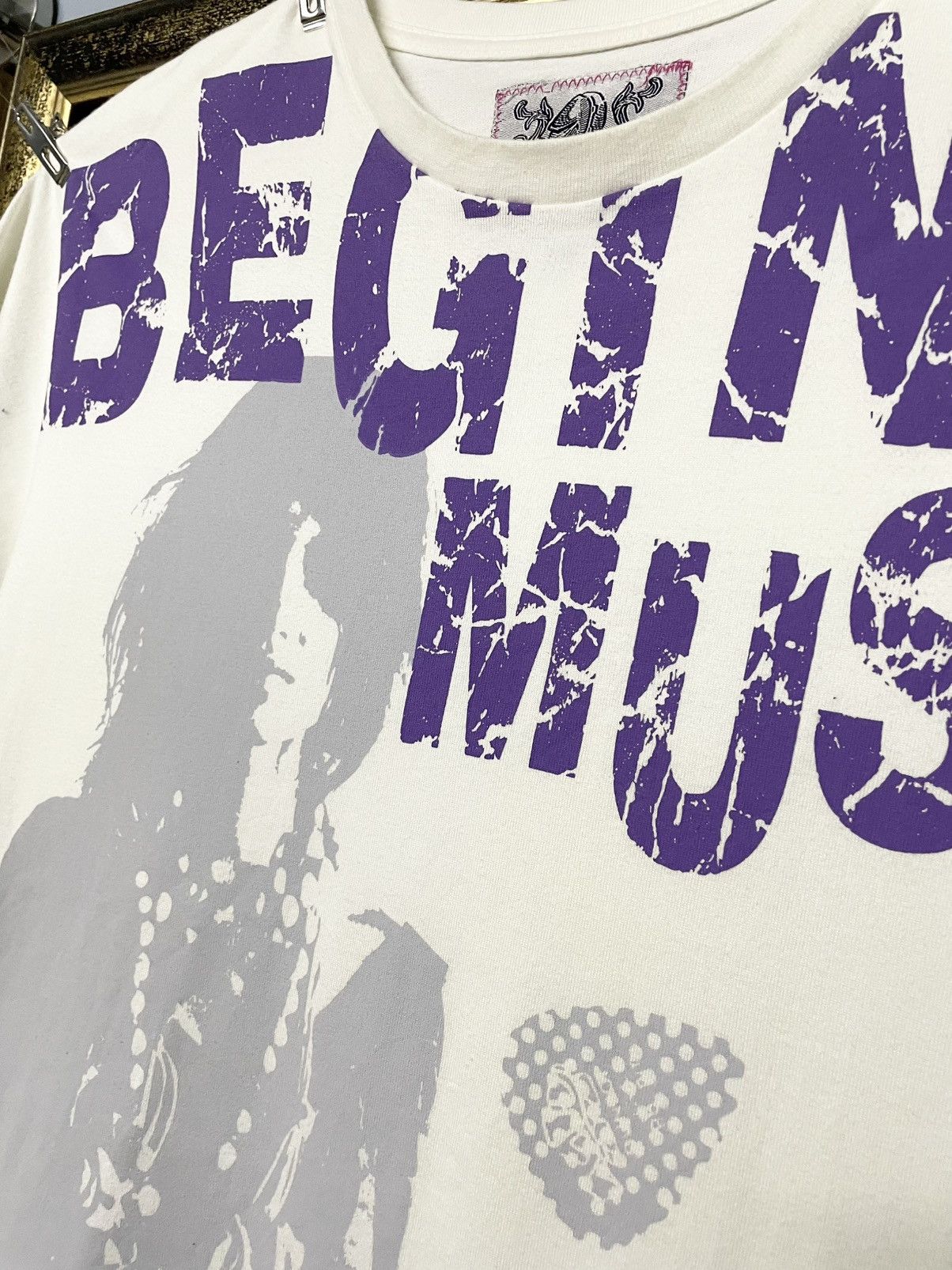 Hysteric Glamour Vintage Japan Designer Strange Heaven Begin Music Big Print Size US M / EU 48-50 / 2 - 6 Thumbnail