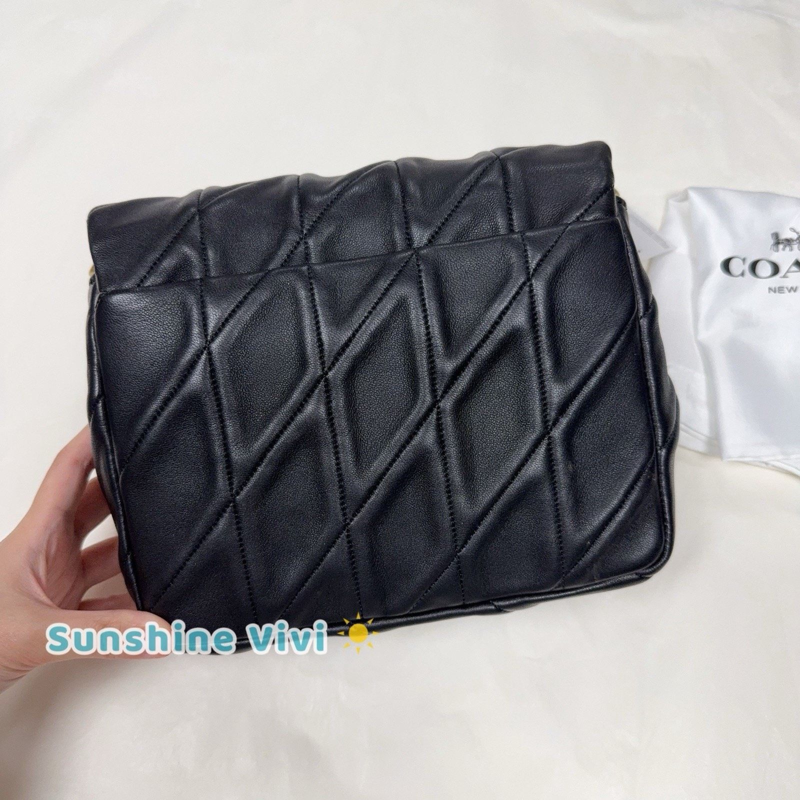 Coach NWT COACH Times Square Tabby Shoulder Bag CW629 Black Size ONE SIZE - 2 Thumbnail