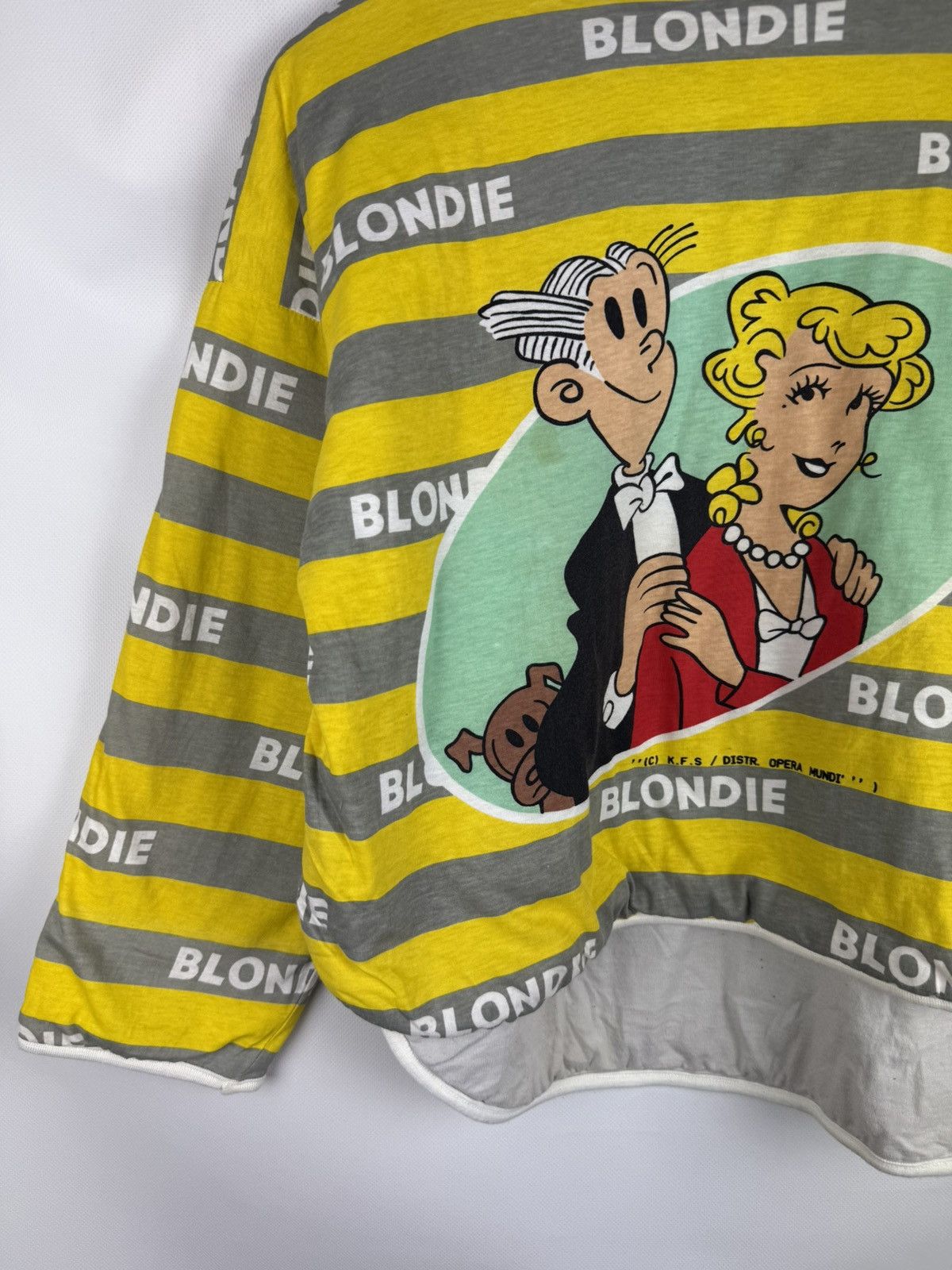 Vintage VTG Blondie Comic Strip Dagwood Daisy Sweatshirt Pullover Size XL / US 12-14 / IT 48-50 - 7 Thumbnail