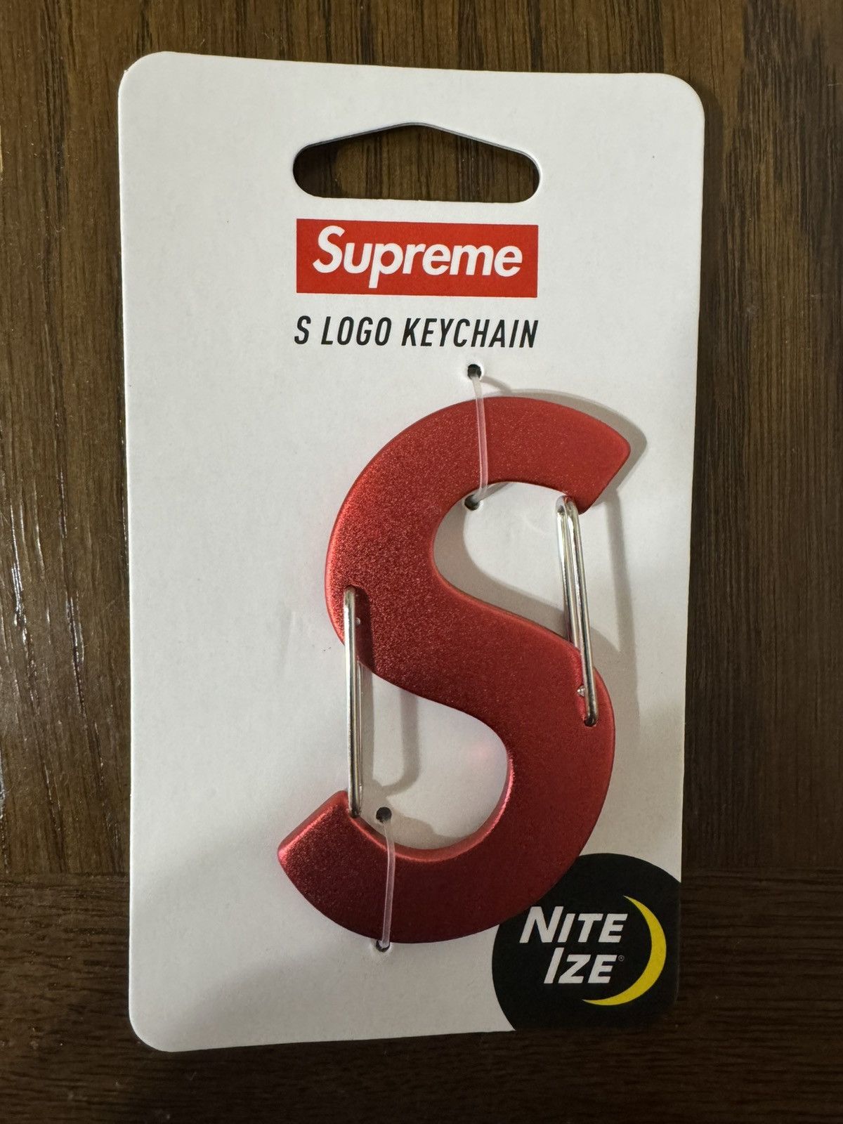 Supreme Supreme Nite Ize S Logo Keychain Red FW21 | Grailed