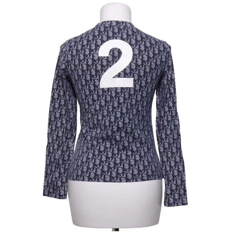 Dior 2000's J'Adore Oblique Dior Monogram Shirt by John Galliano Size S / US 4 / IT 40 - 2 Thumbnail