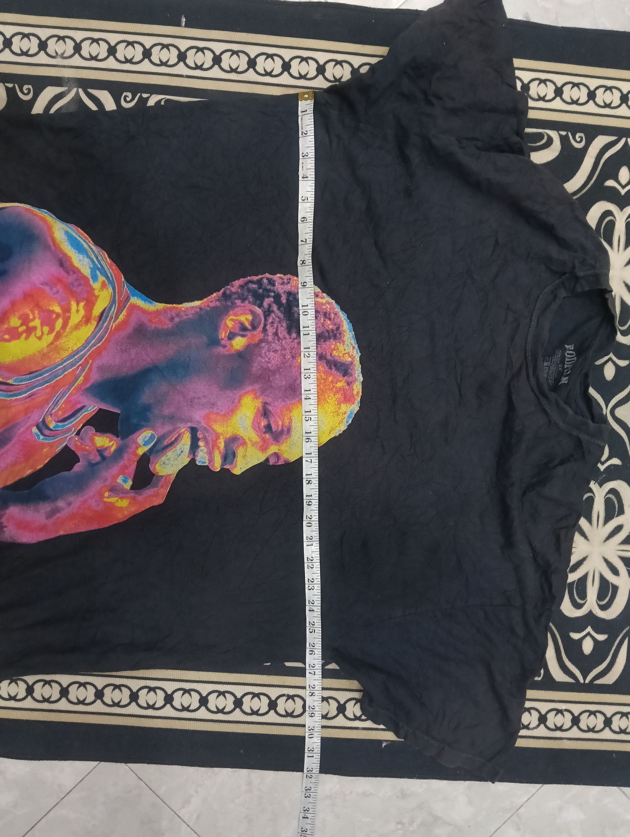 Vintage Y2K Dennis Rodman Tee Size US XL / EU 56 / 4 - 5 Thumbnail