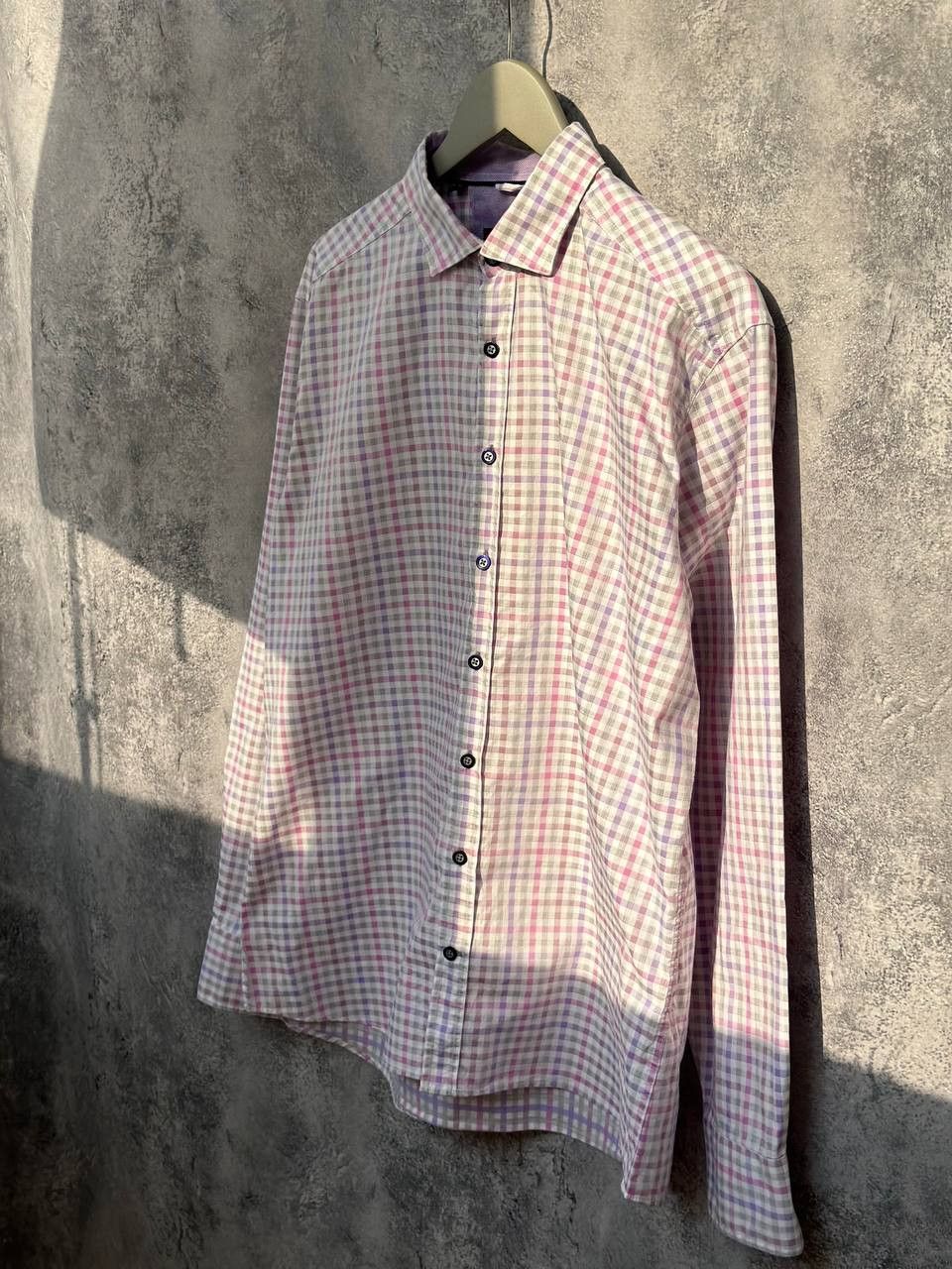 Balmain Balmain Paris Button Up Shirt Plaid Two Ply Cotton Size US XL / EU 56 / 4 - 1 Thumbnail