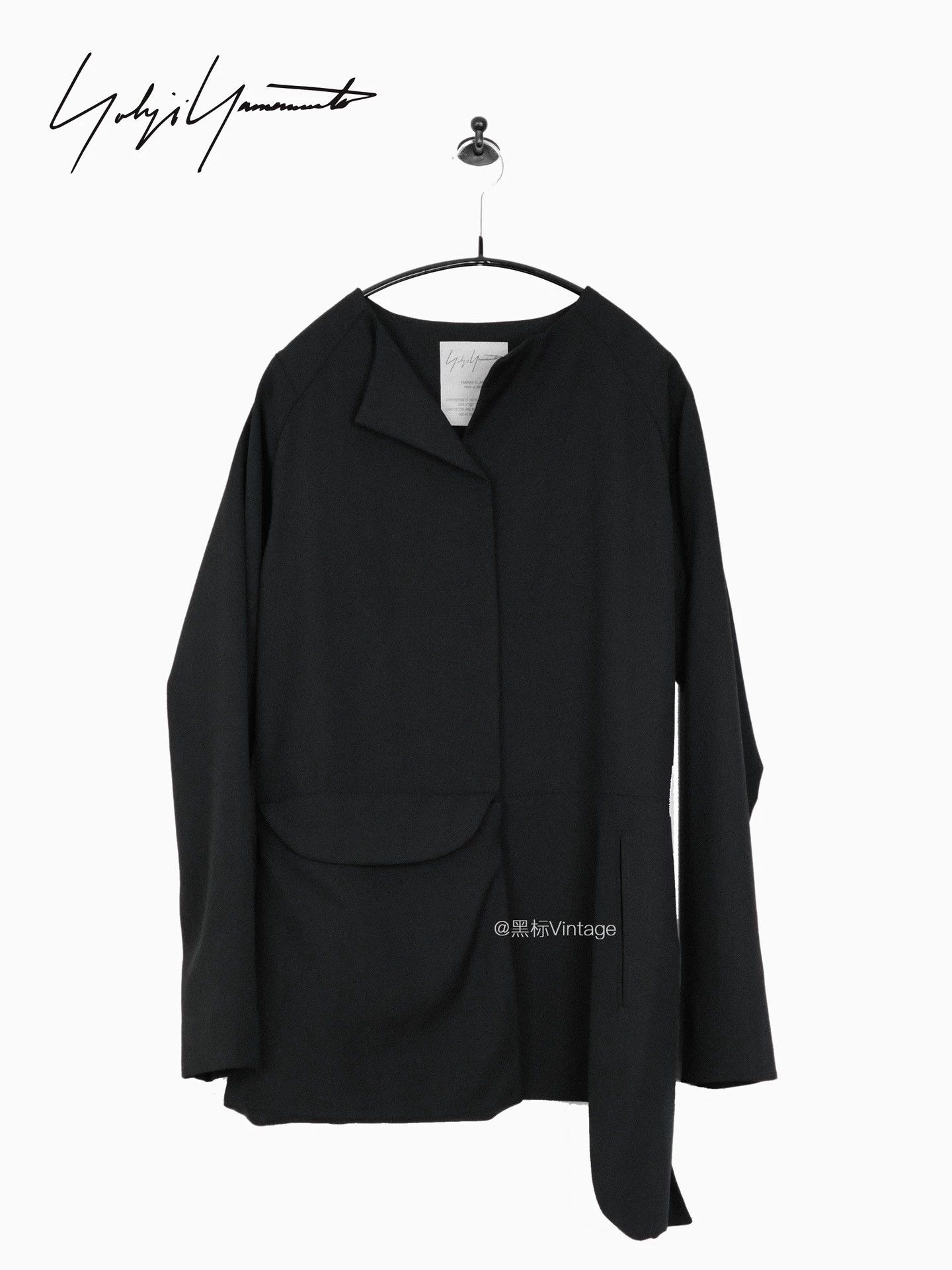 Yohji Yamamoto Yohji Yamamoto 00AW Archive Eskimo Collarless Jkt 3 (Mint) Size L / US 10 / IT 46 - 1 Thumbnail