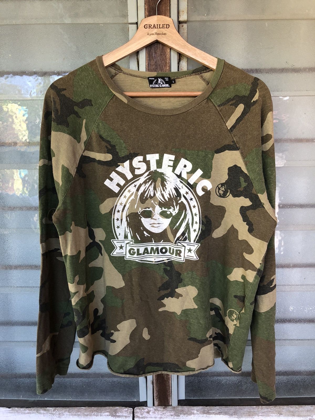 Hysteric Glamour Rare Hysteric Glamour Army Camouflage Shirt Tee Size US L / EU 52-54 / 3 - 1 Thumbnail