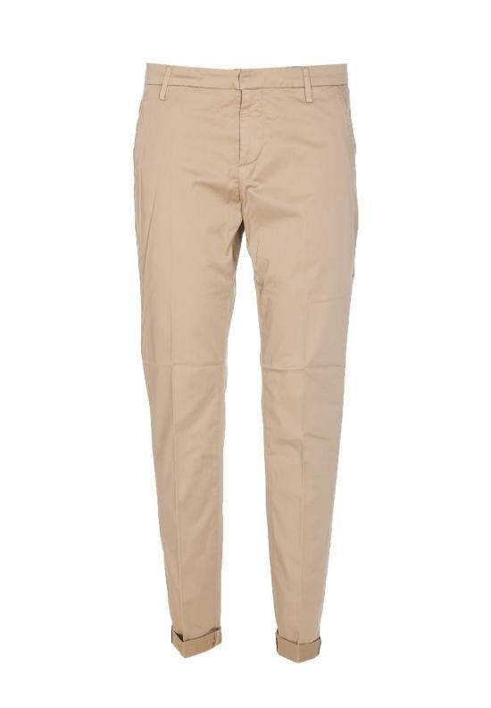 Dondup DONDUP Men Straight Pants UP235 RSE036U PTD019 Beige Size US 34 / EU 50 - 1 Thumbnail