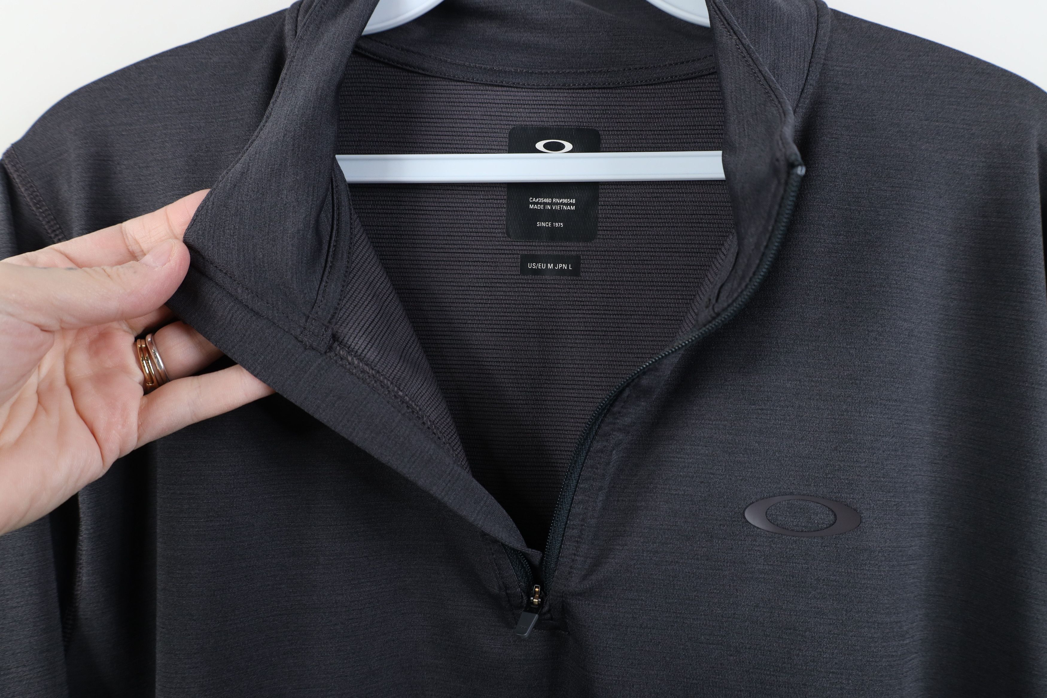 Oakley Vintage Y2K Oakley Lightweight Half Zip Pullover Jacket Top Size US M / EU 48-50 / 2 - 5 Thumbnail