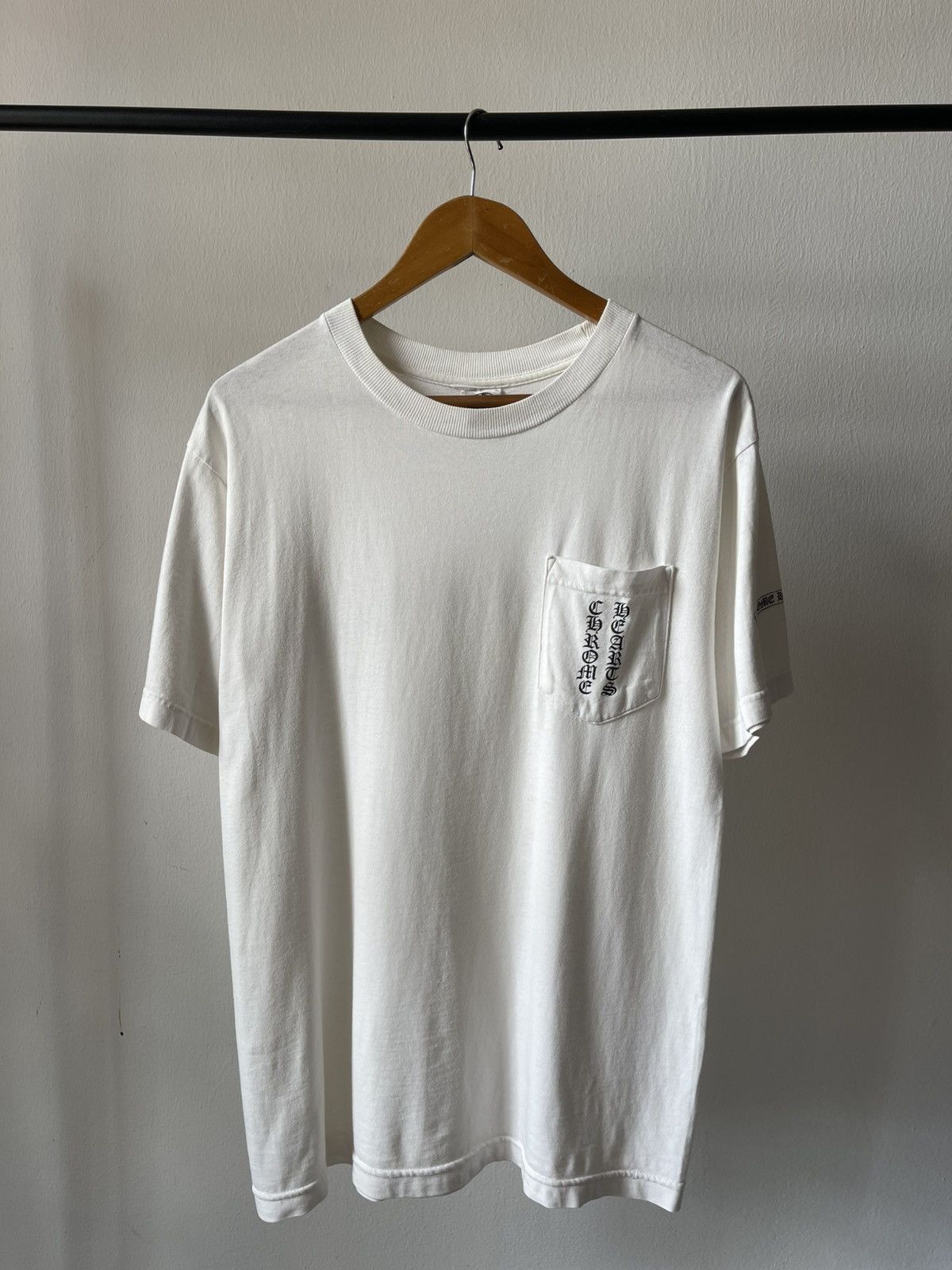 Chrome Hearts 90s Chrome Hearts Scroll Logo Tee Size US M / EU 48-50 / 2 - 3 Thumbnail