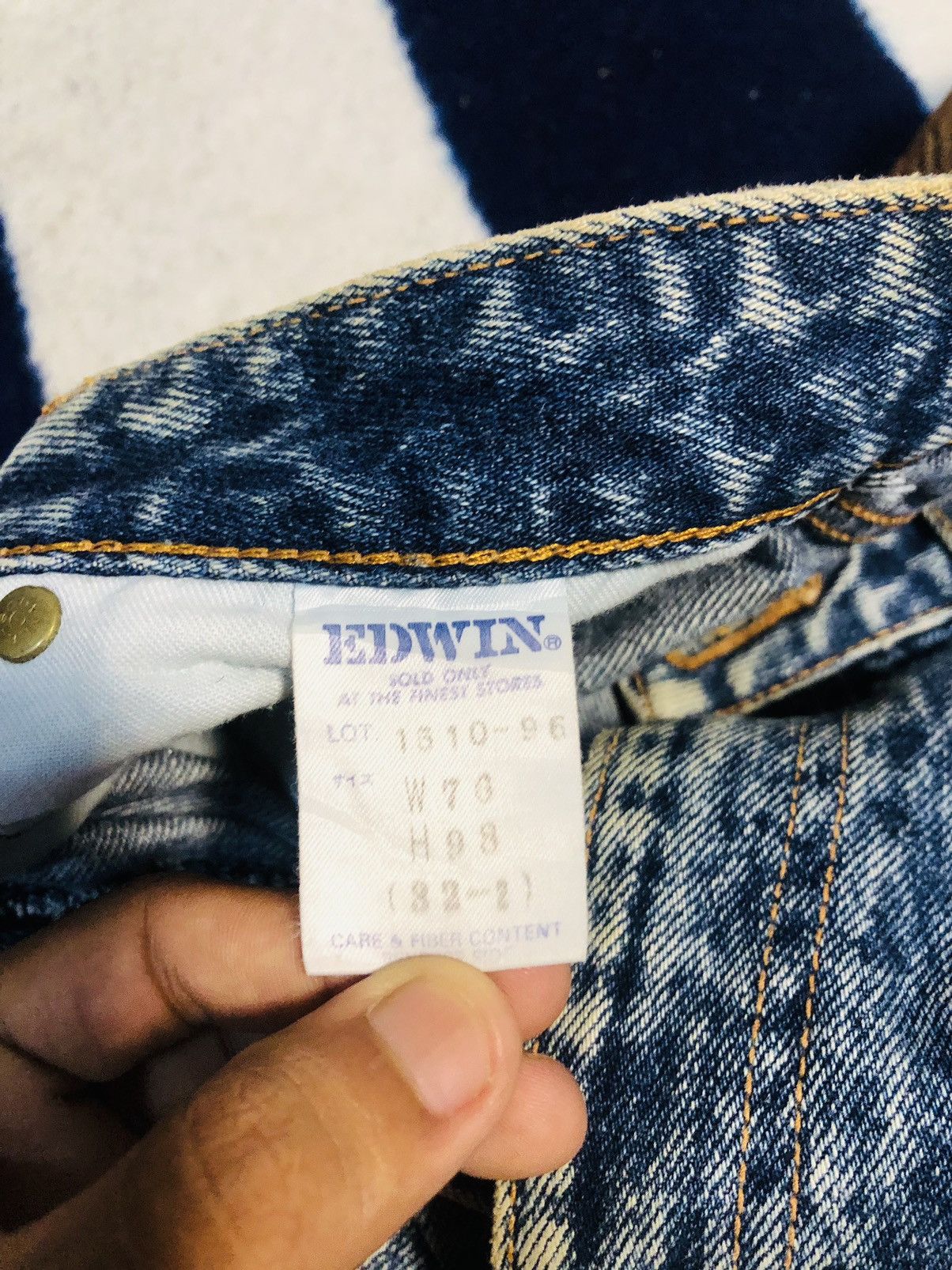 Edwin × Japanese Brand Edwin jeans (1) Size US 30 / EU 46 - 9 Thumbnail