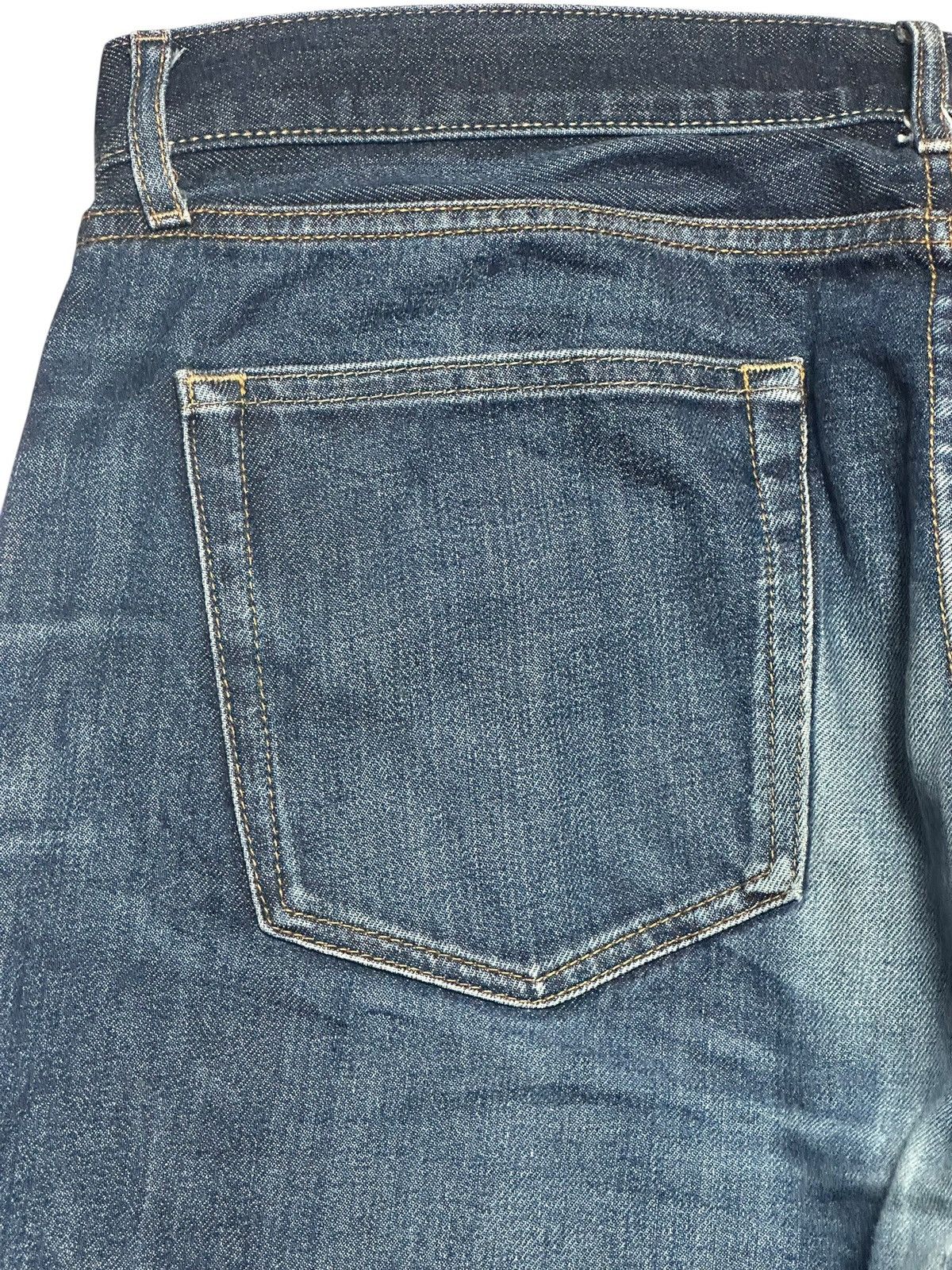 Uniqlo UNIQLO Selvedge Vintage Denim Kaihara Jeans Straight Leg Size US 37 - 9 Thumbnail