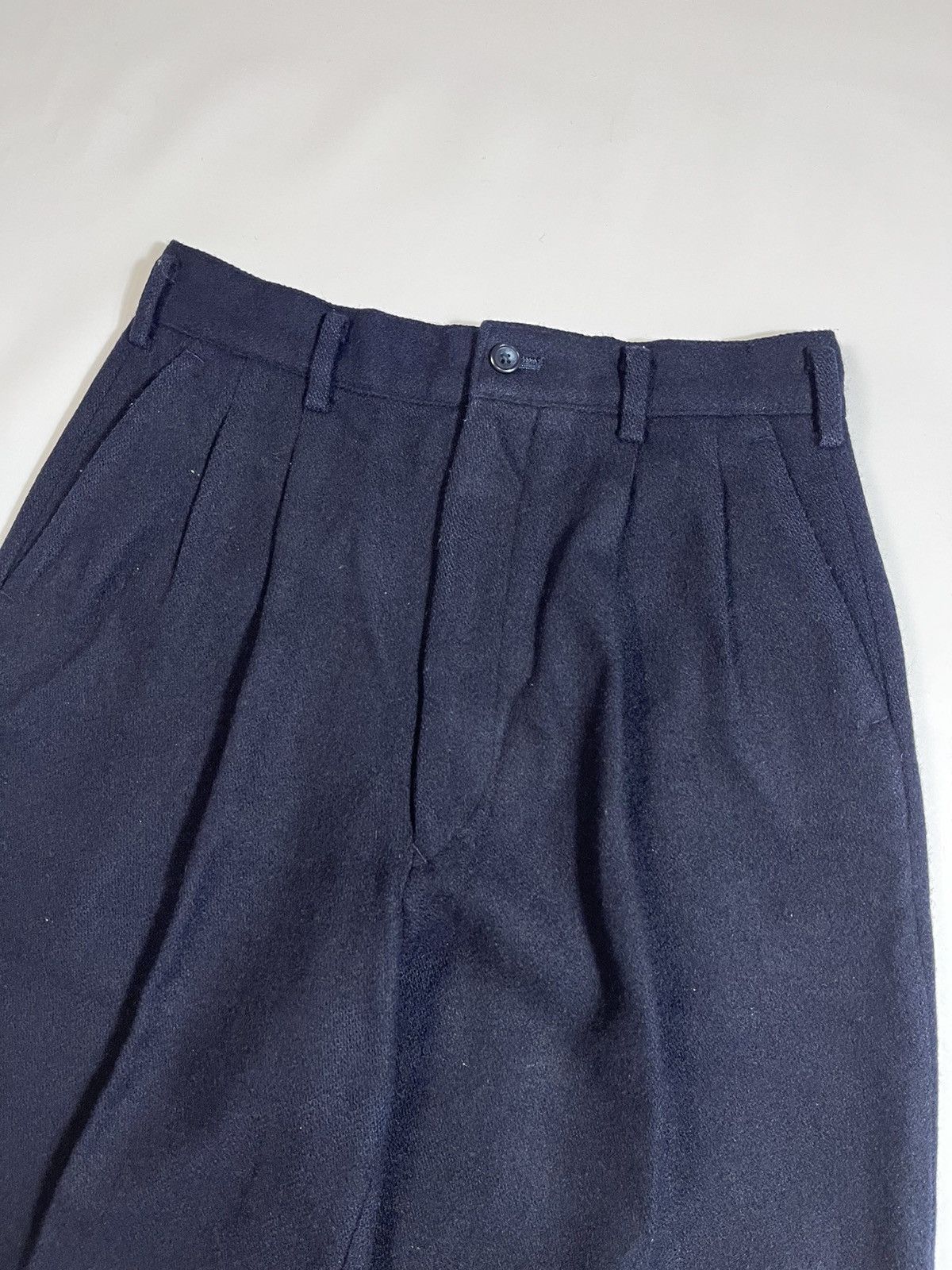 Yohji Yamamoto 80's Y's FOR MEN YOHJI YAMAMOTO TROUSER WOOL PANTS Size US 28 / EU 44 - 3 Thumbnail