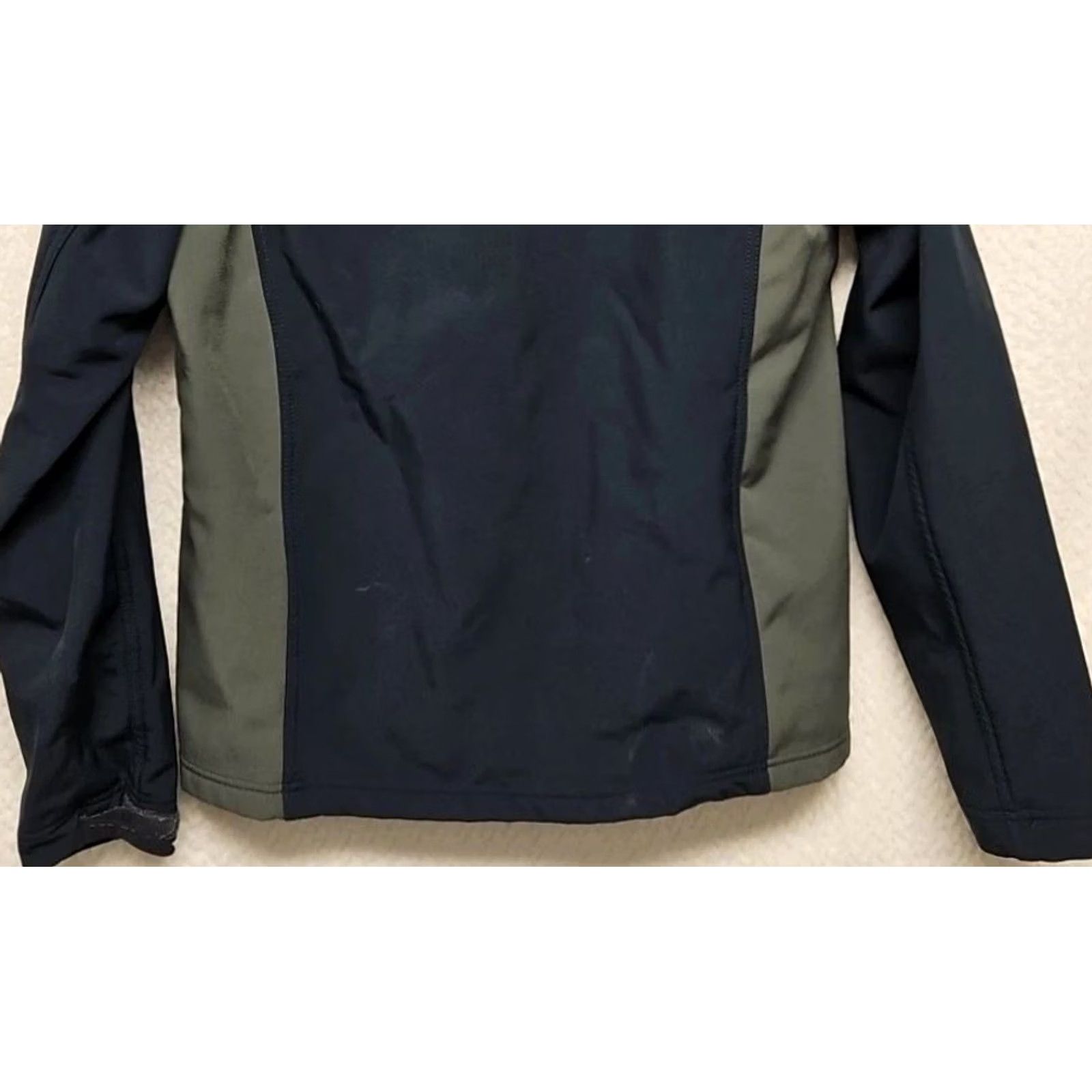 Vintage RedHead Softshell Jacket Women Petite Small Fleece Lined Full Zip Black Polyester Mid-Length Size S / US 4 / IT 40 - 6 Thumbnail
