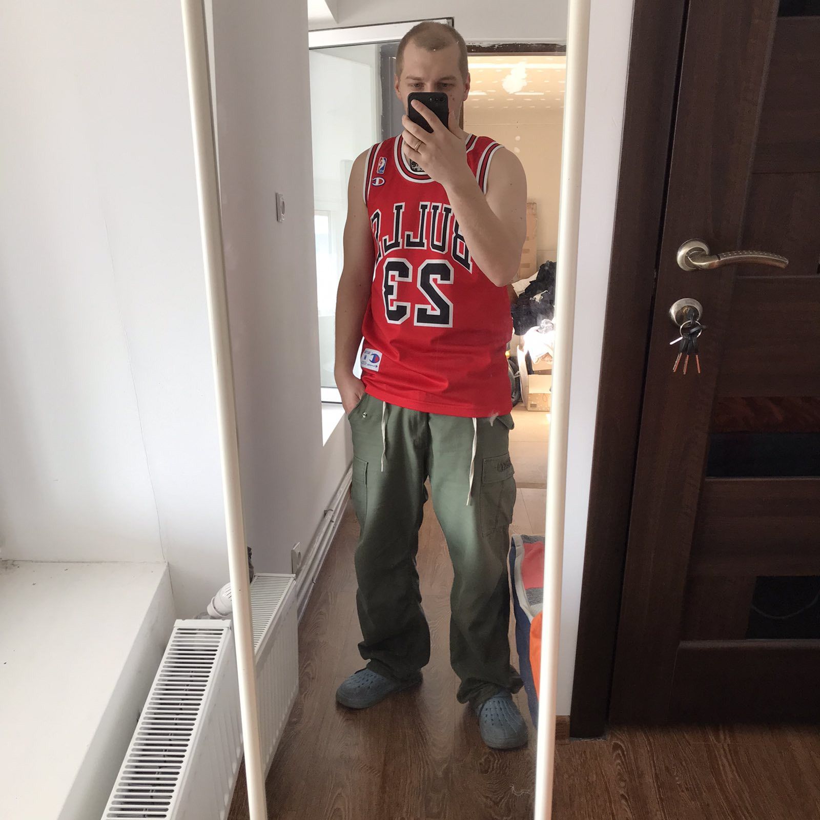 Jordan Brand × NBA Vintage Jordan #23 Chicago Bulls Champion NBA Jersey Size US M / EU 48-50 / 2 - 3 Thumbnail