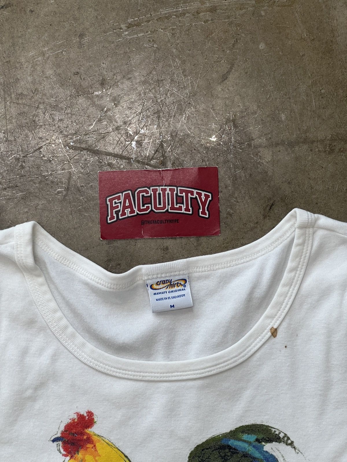 Vintage Vintage Key West Rooster Cap Sleeve Tee W Medium Size M / US 6-8 / IT 42-44 - 3 Thumbnail