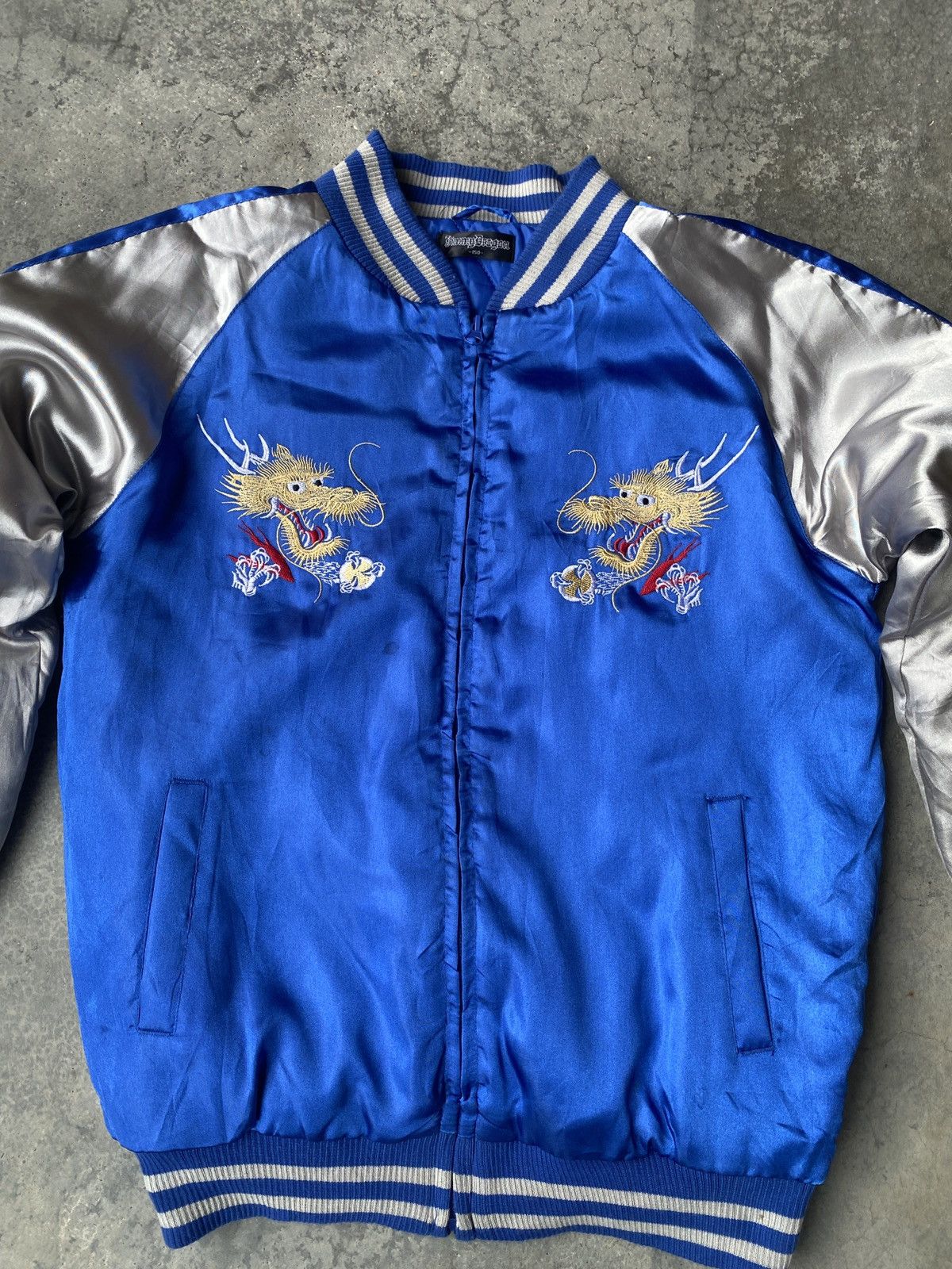 Japanese Brand Jimmy drangon sukajan drangon back hit jacket Size US S / EU 44-46 / 1 - 5 Thumbnail
