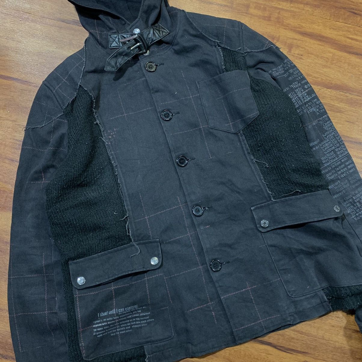 If Six Was Nine × Japanese Brand × Seditionaries H ANARCHY PUNK BONDAGE JACKET Size US L / EU 52-54 / 3 - 6 Thumbnail