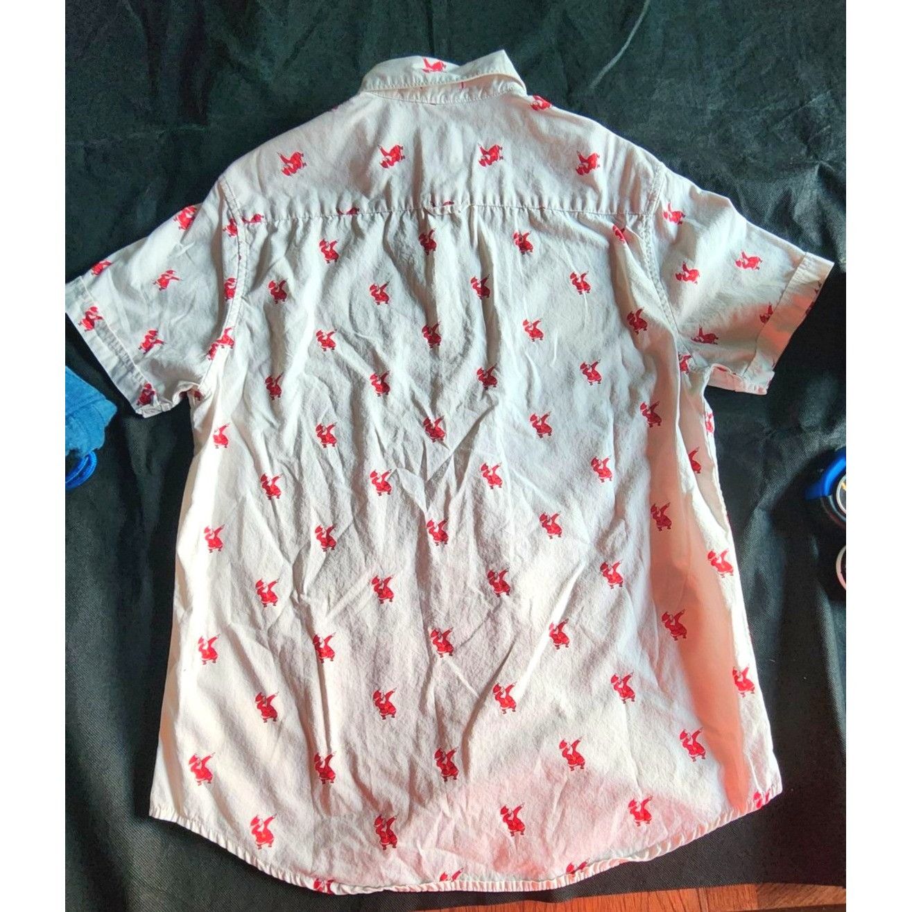 Other Mens Medium Button Down Shirt Dabbing Santa's Christmas Holi Size US M / EU 48-50 / 2 - 10 Thumbnail