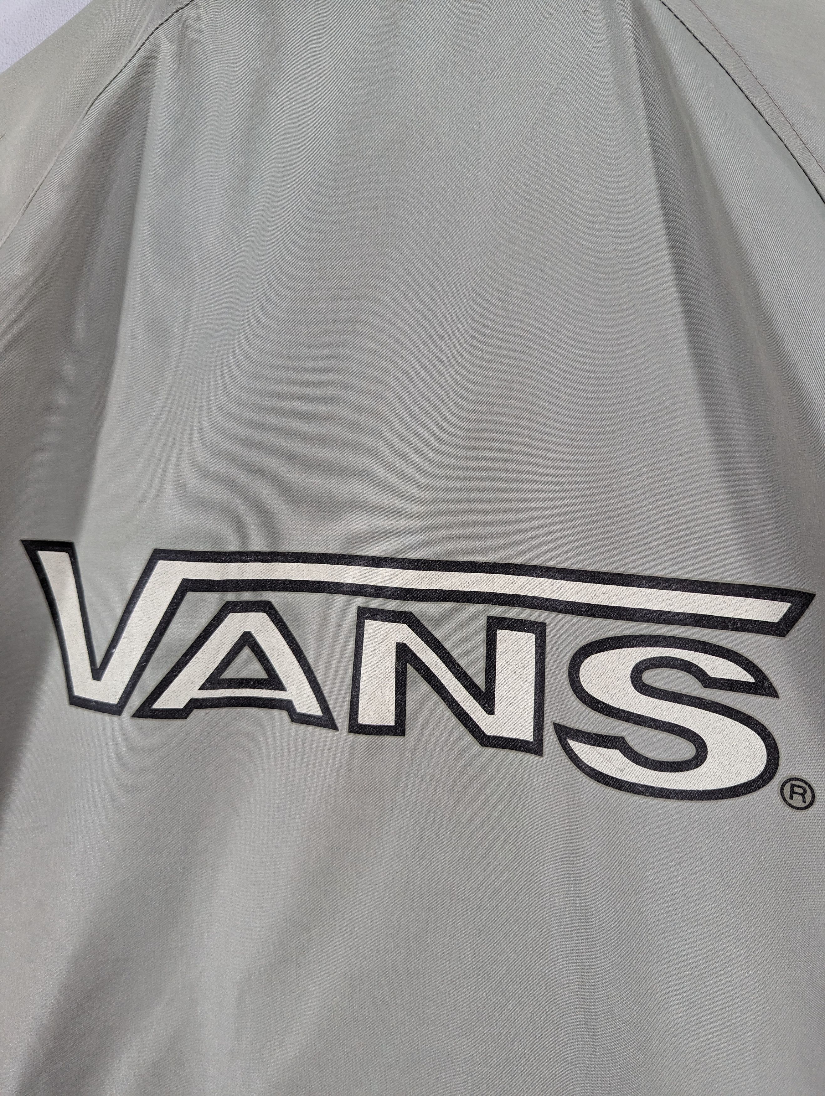 Vans × Vintage Vintage 90s Vans Distressed Coach Jacket Size US L / EU 52-54 / 3 - 20 Thumbnail