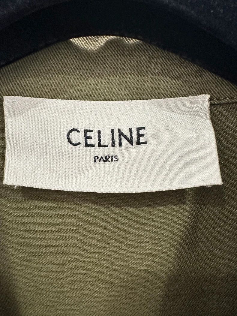 Celine Celine Green Pocket Jacket for Women Size US S / EU 44-46 / 1 - 4 Thumbnail
