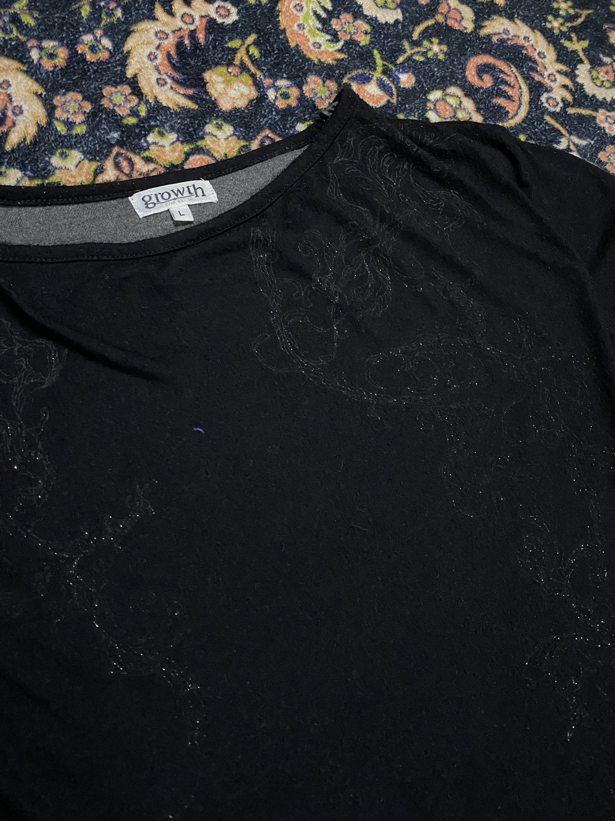 In The Attic × Japanese Brand Growth In The Attic poem double layer longsleeve Size US L / EU 52-54 / 3 - 2 Thumbnail